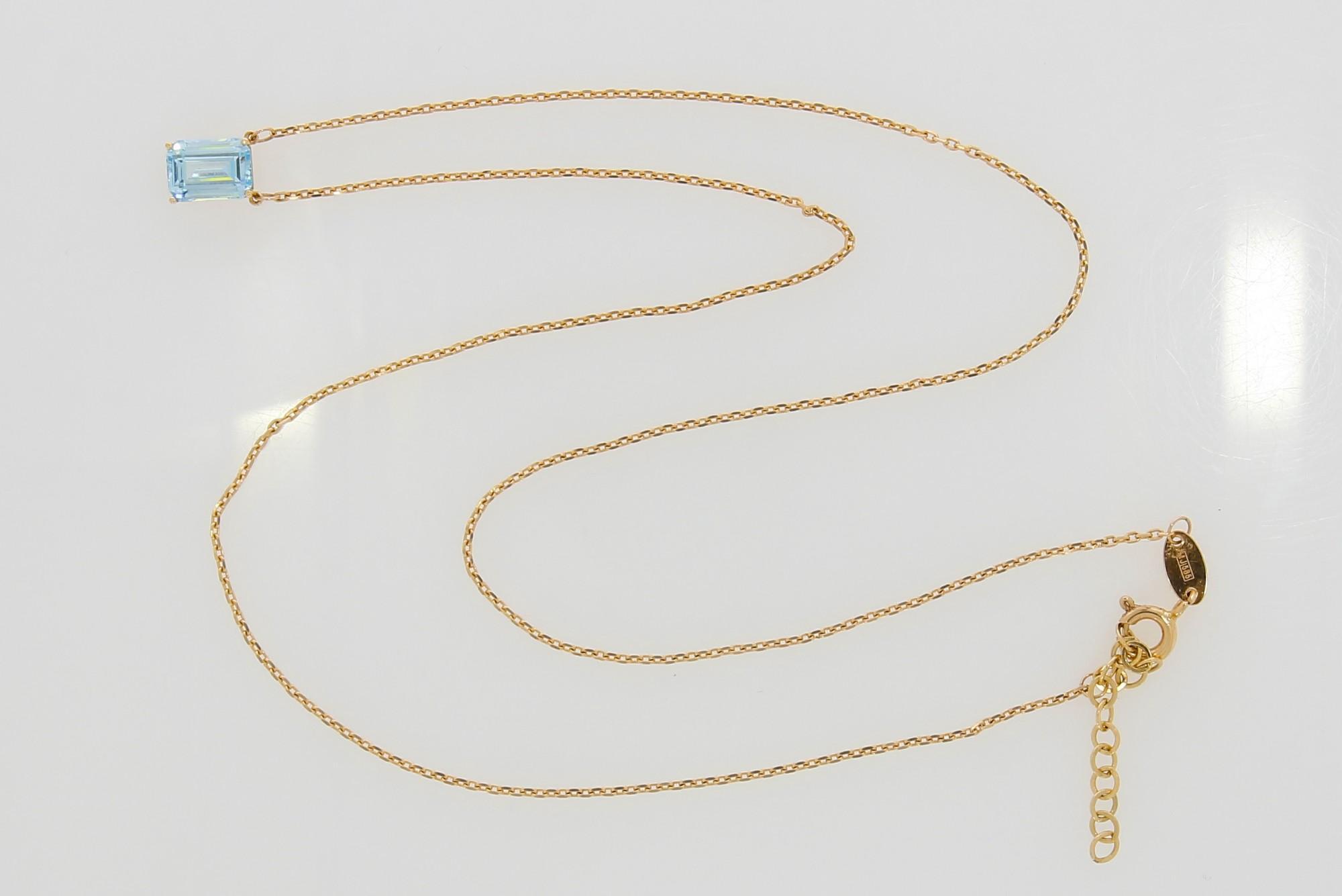 Tootefoto - Kuldkaelakett kuloniga 585*