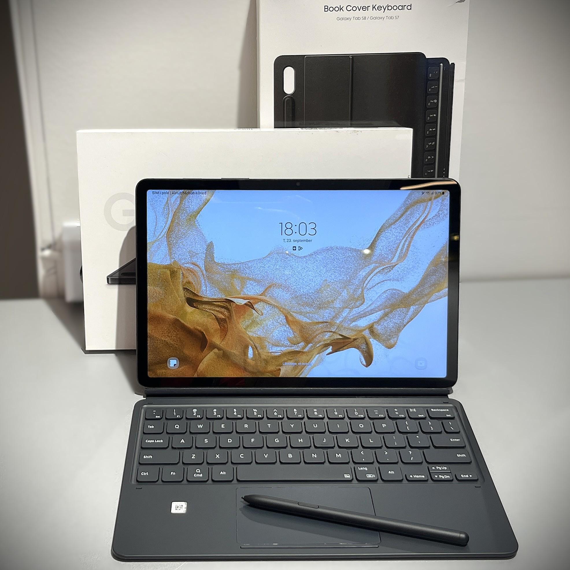 Tootefoto - Tahvelarvuti Samsung Galaxy Tab S8 5G (SM-X706B) 128GB + Blu