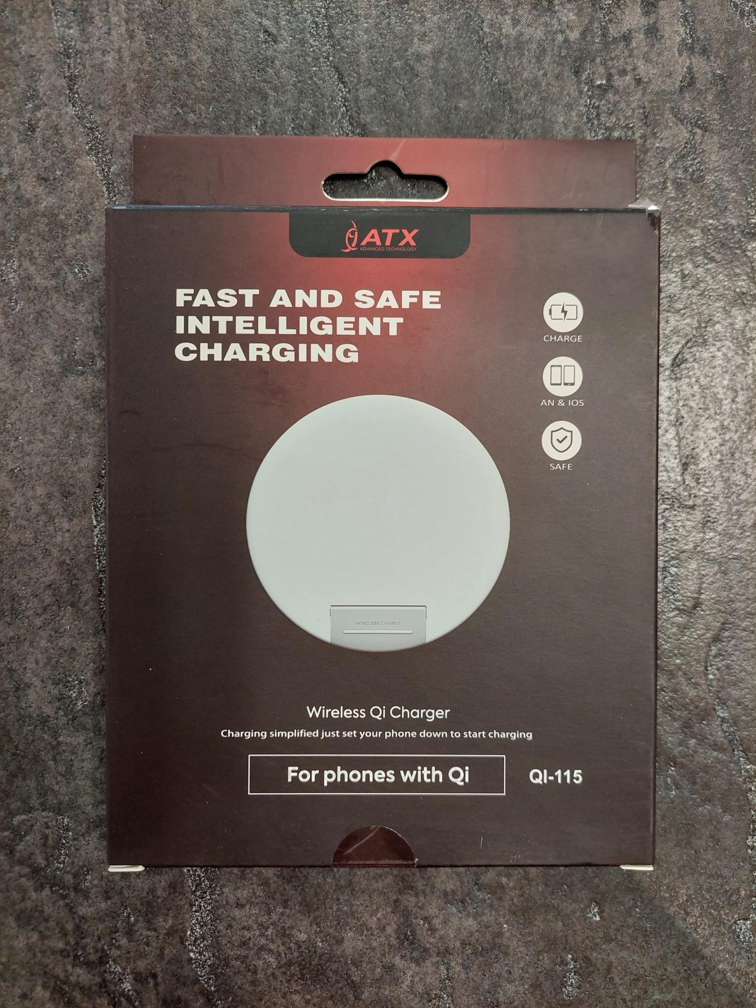 Tootefoto - Juhtmevaba laadija 10W QI-115 SLIM Valge