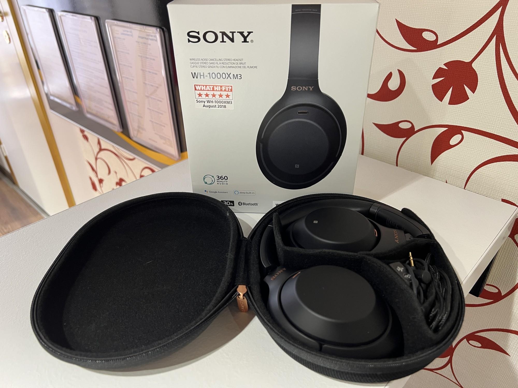 Tootefoto - Kõrvaklapid Sony WH1000XM3 Noise Cancelling