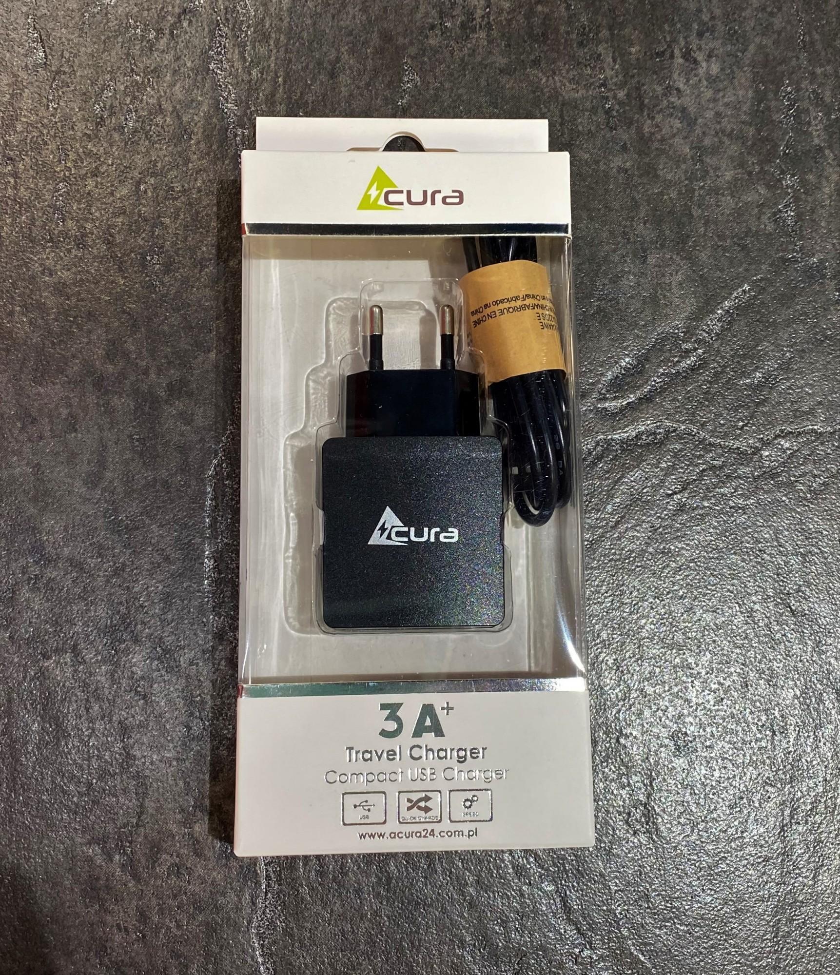 Tootefoto - Laadija Acura 5V/3A+ microUSB!