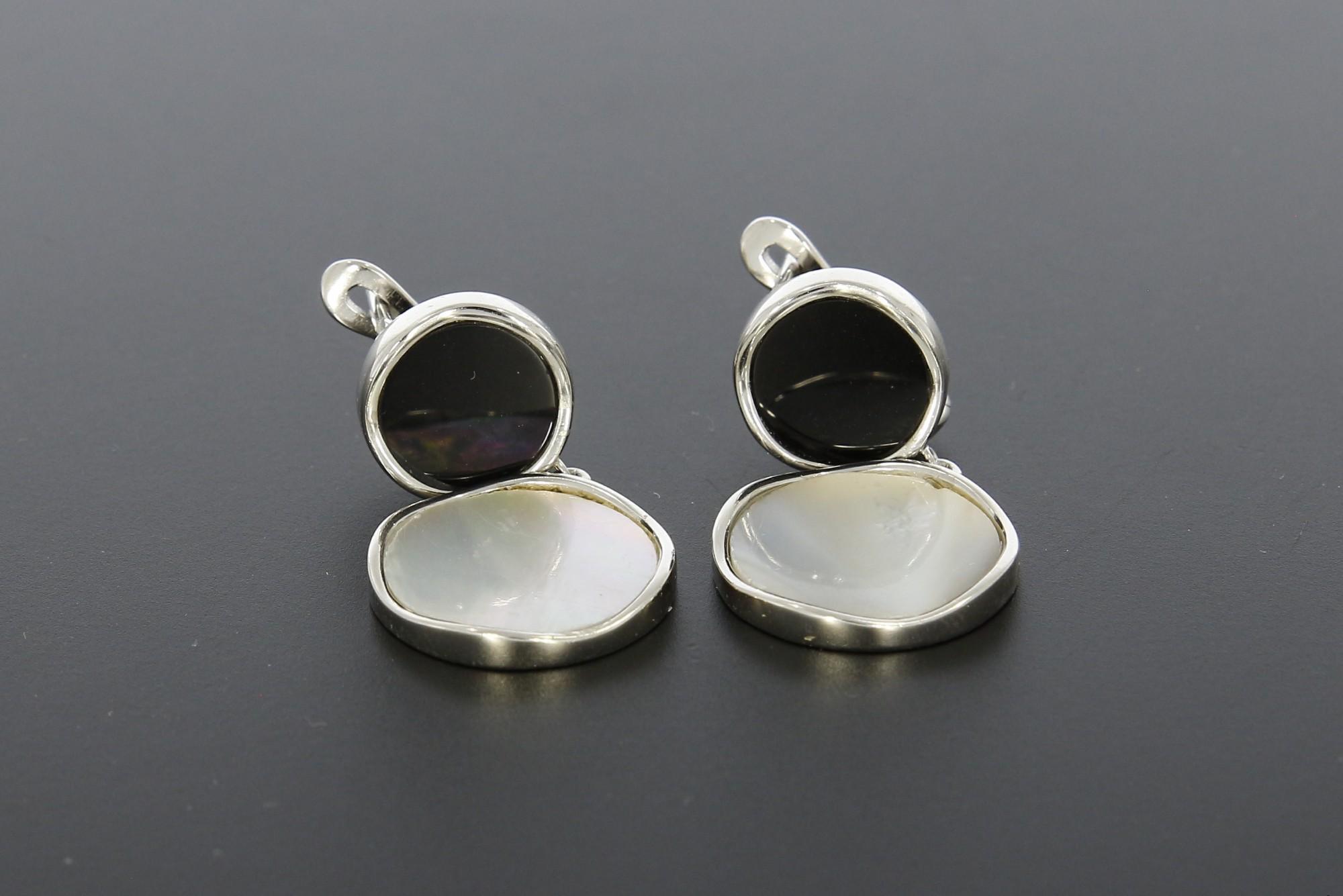 Tootefoto - Hõbekõrvarõngad 925* Pärlmutter! Deva Jewelry