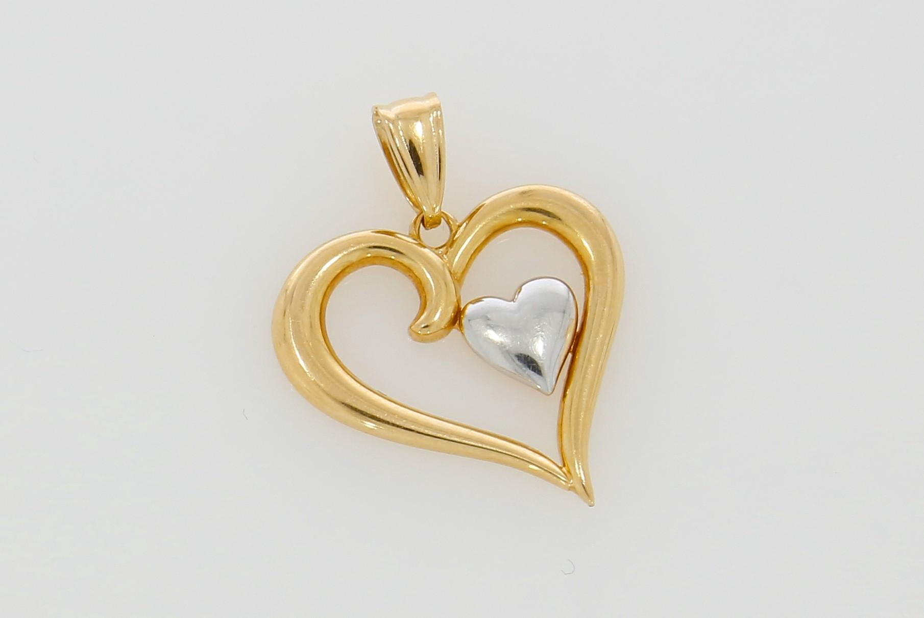 Tootefoto - Kuld kulon 585* Süda