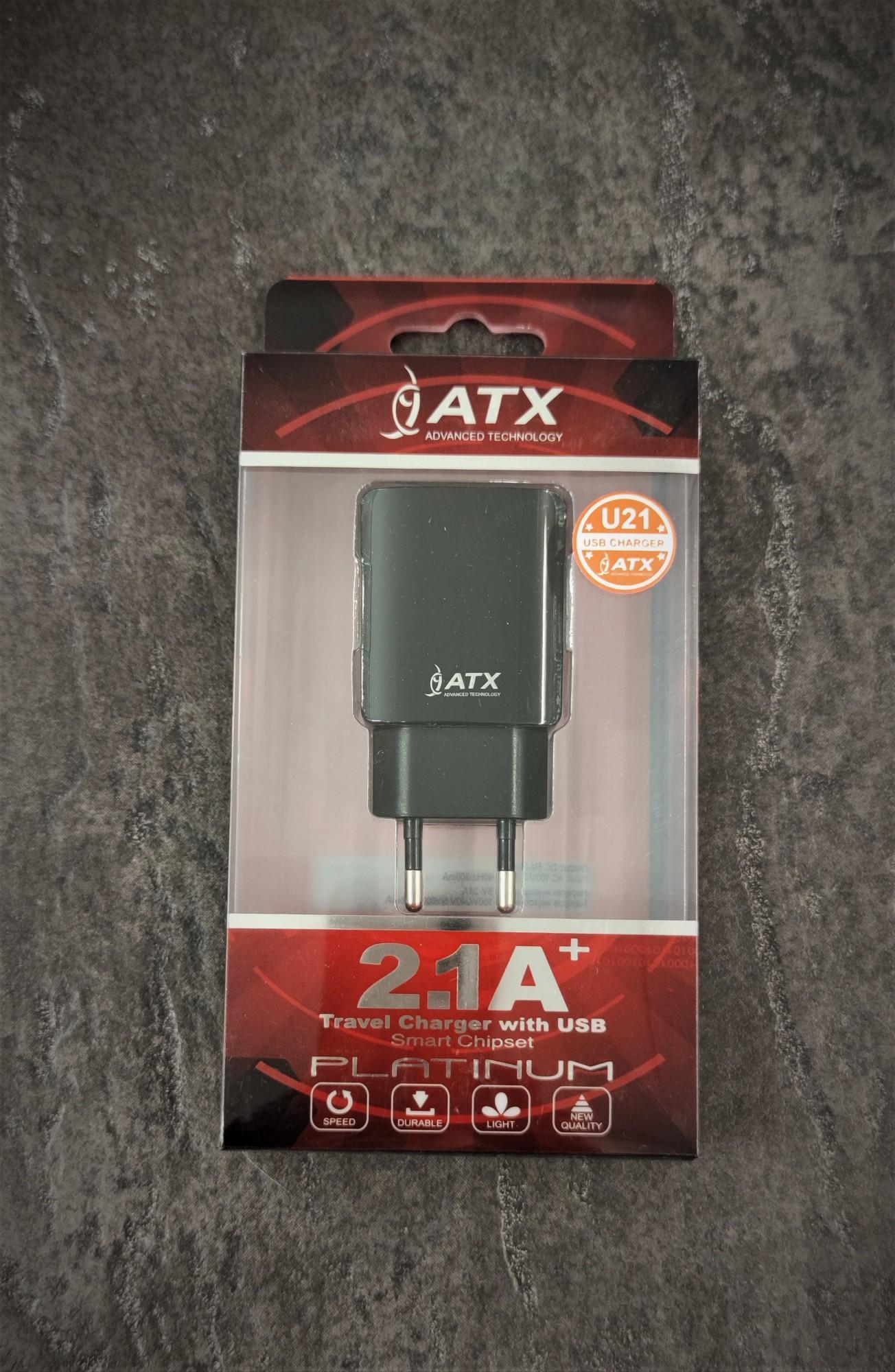 Tootefoto - Laadija ATX U21 2xUSB 2