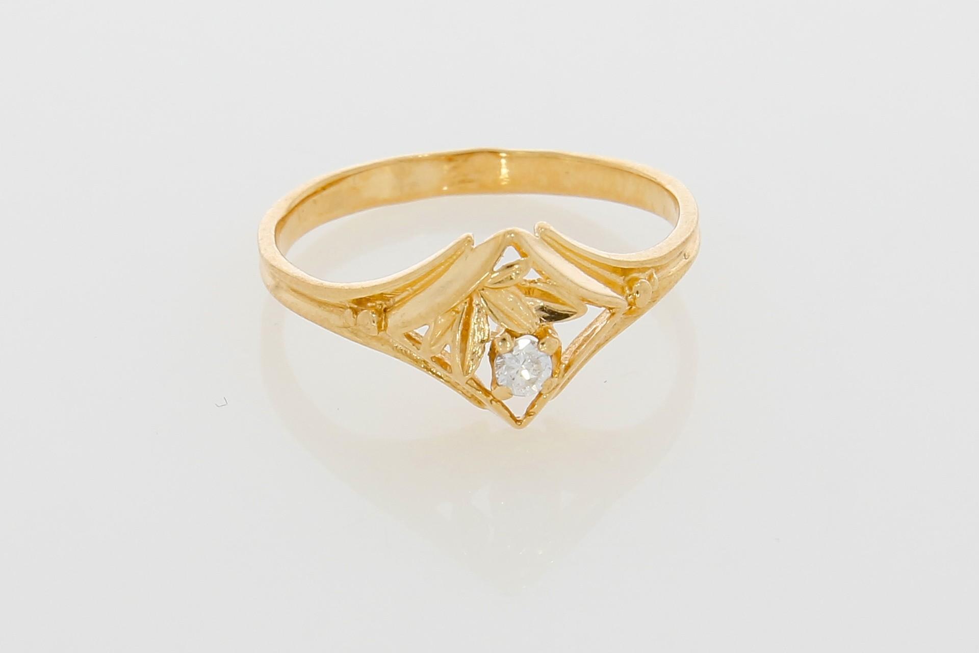 Tootefoto - Kuldsõrmus 585*