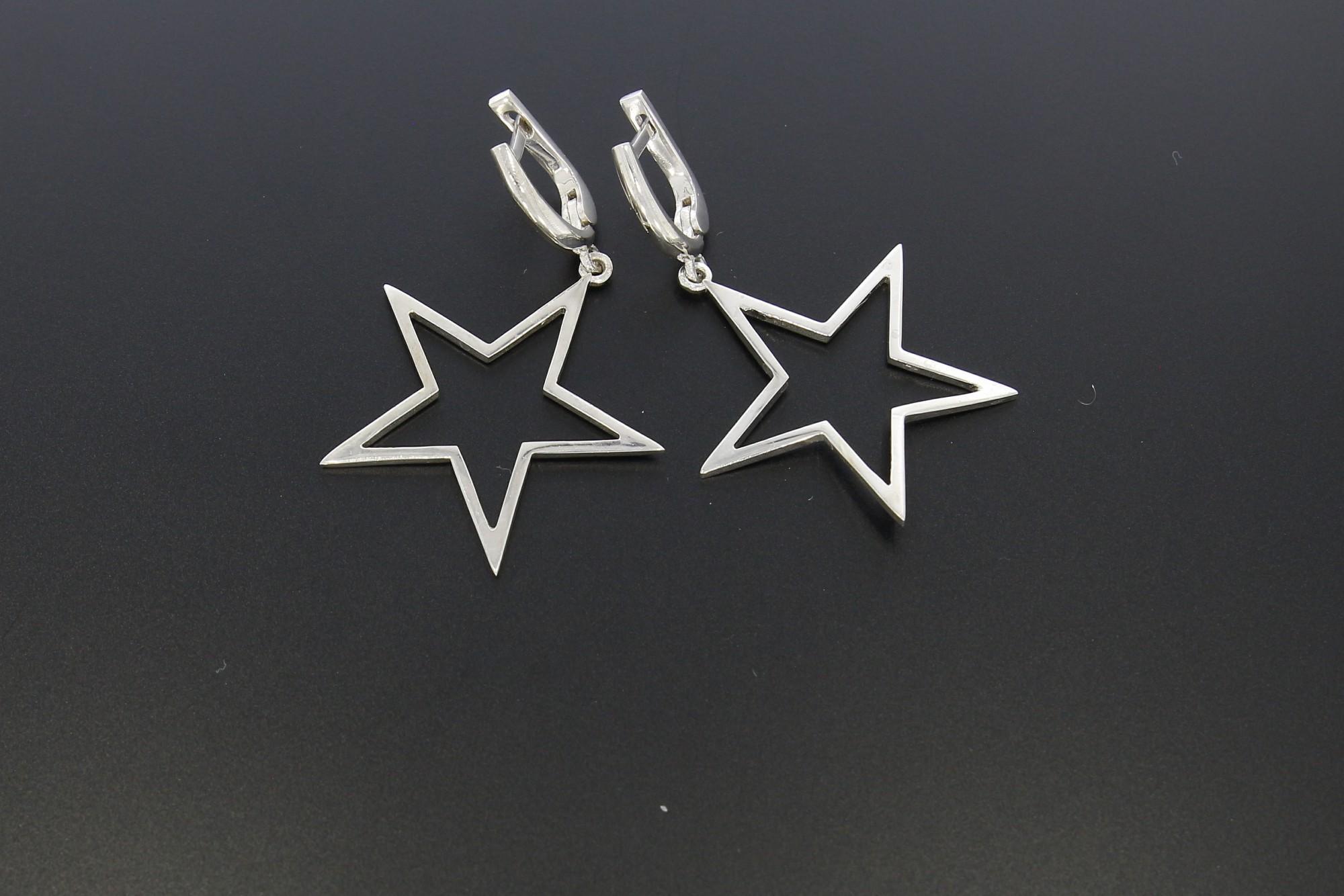 Tootefoto - Hõbekõrvarõngad 925* DEVA Jewelry Rodeeritud