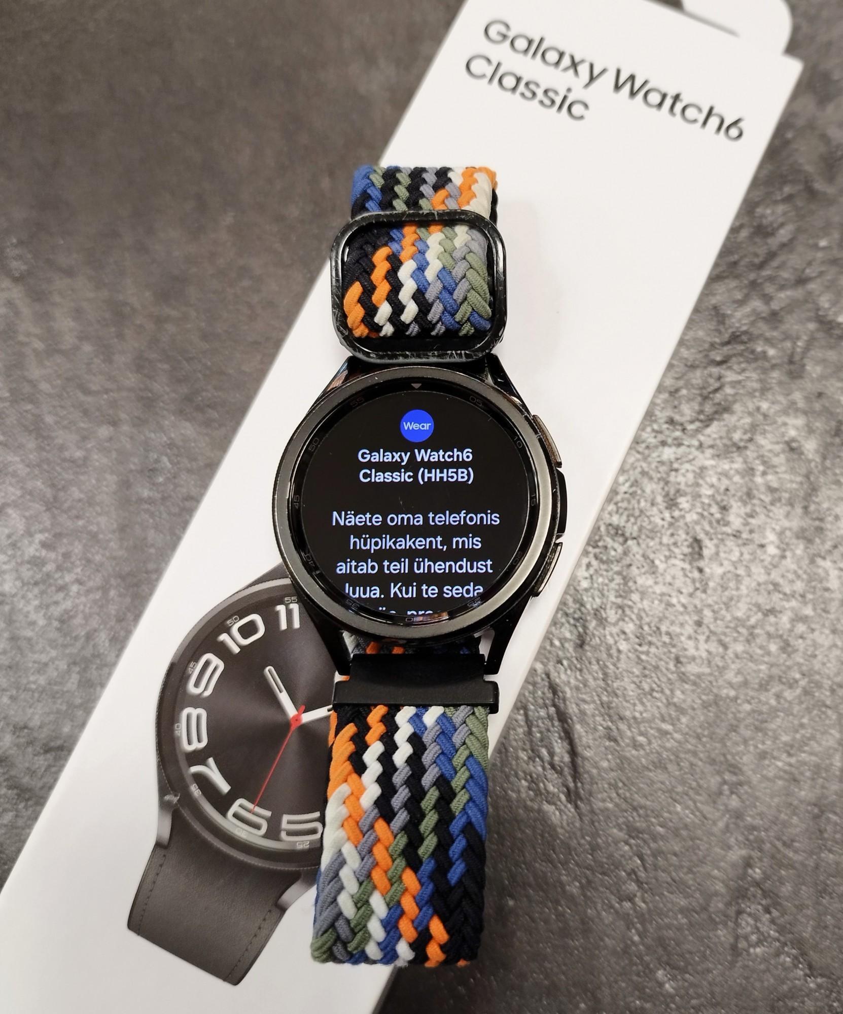 Tootefoto - Nutikell Samsung Galaxy Watch 6 Classic 43mm
