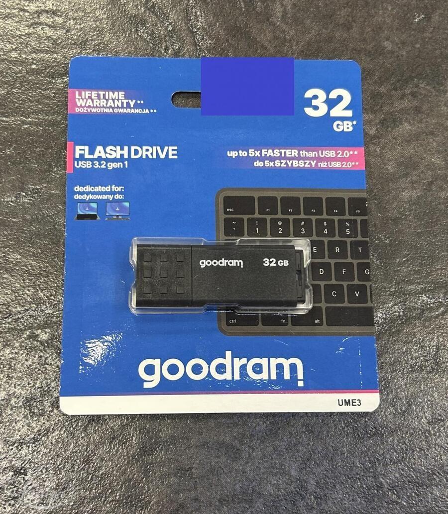 Tootefoto - Mälupulk Goodram UME3 32GB