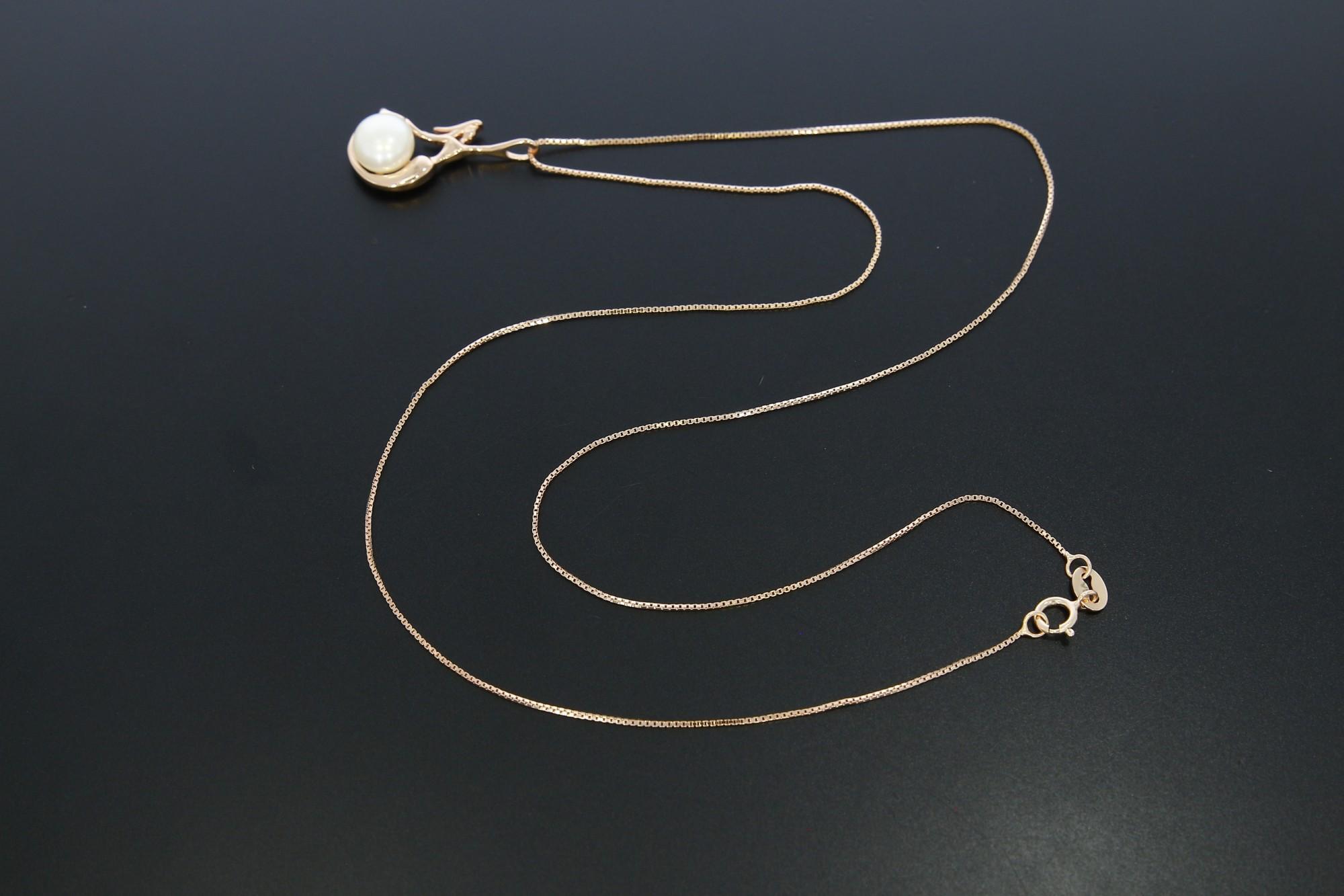 Tootefoto - Hõbekaelakett kuloniga 925*