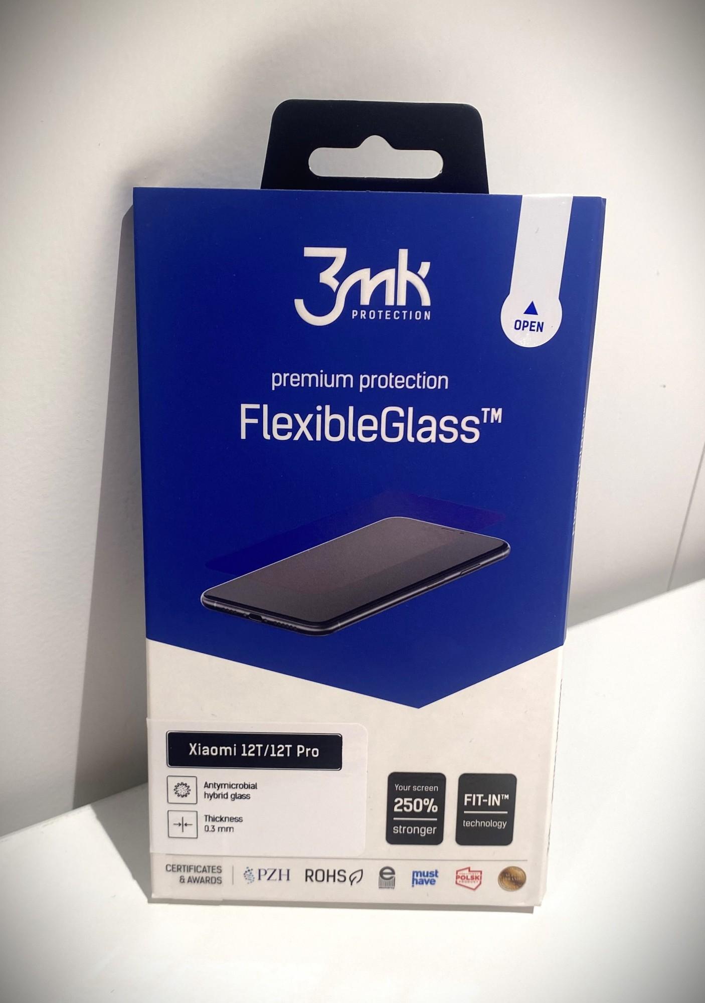 Tootefoto - Kaitseklaas 3MK Flexible Xiaomi 12T/12T Pro