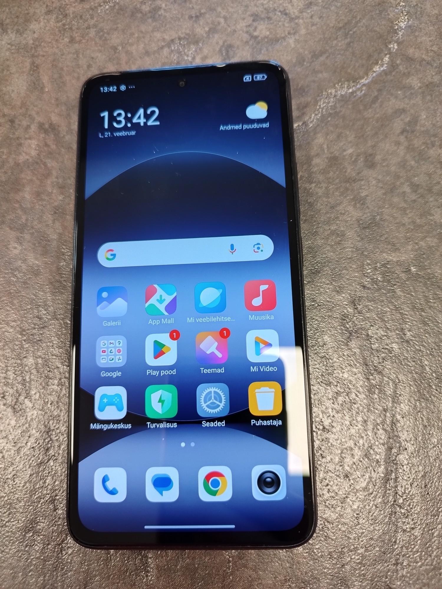 Tootefoto - Mobiiltelefon Xiaomi Redmi Note 14 128gb