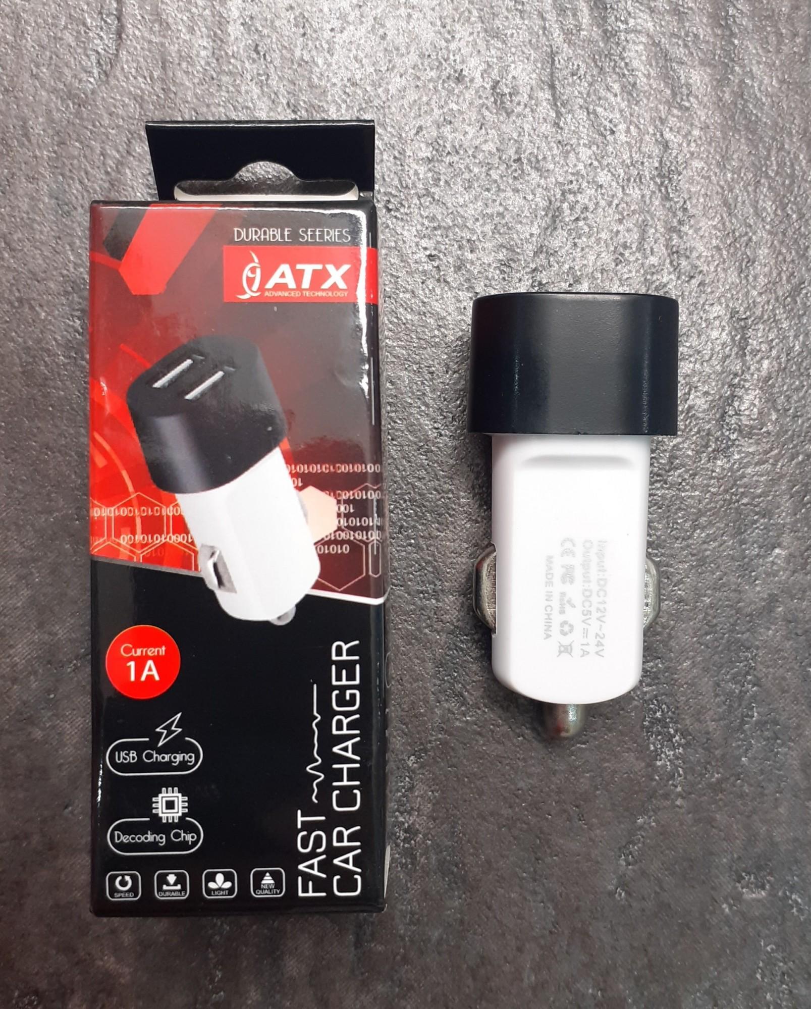 Tootefoto - Autolaadija ATX mini 2A 2xUSB