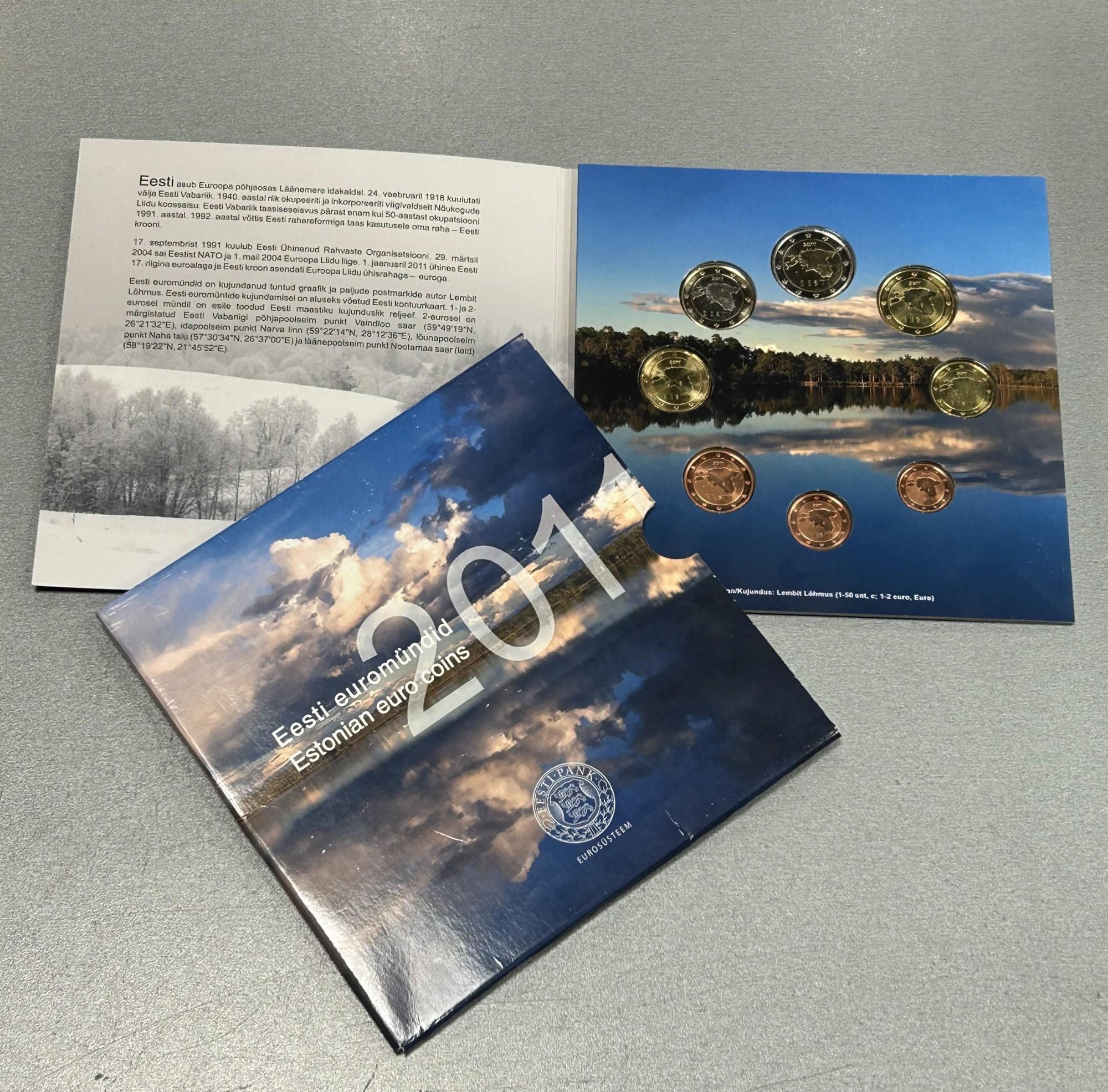 Tootefoto - Eesti euromündid 2011