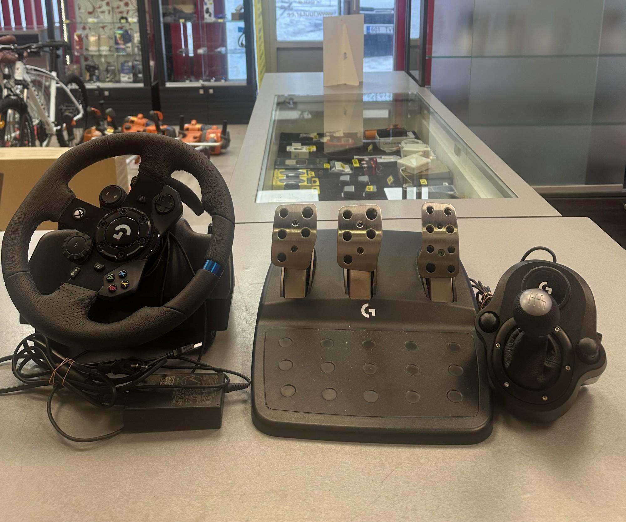 Tootefoto - PC roolikomplekt Logitech G920 + käigukang