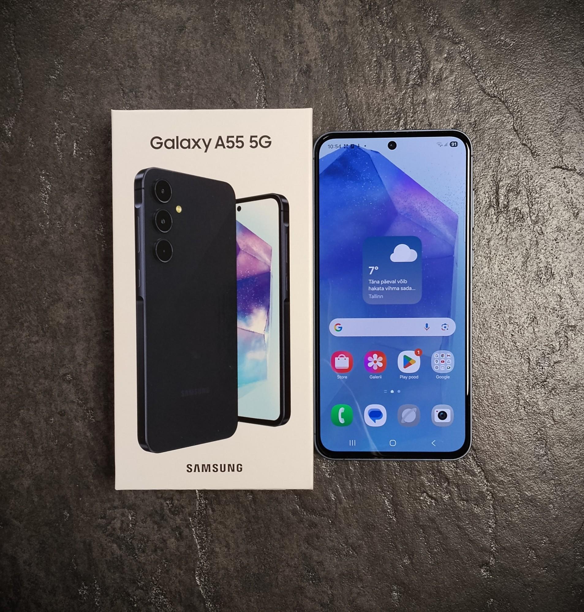 Tootefoto - Mobiiltelefon Samsung Galaxy A55 5G 128GB