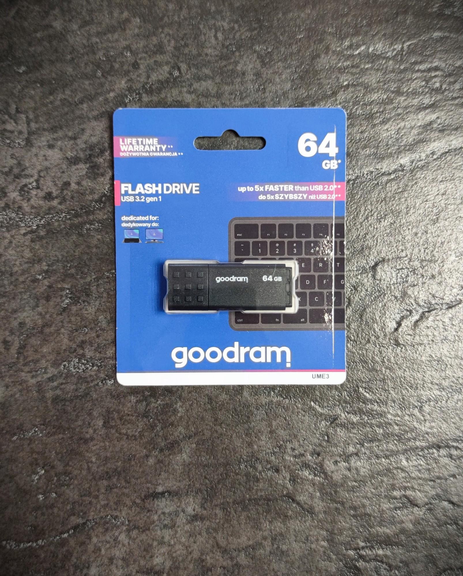Tootefoto - Mälupulk GOODRAM UME3 64GB USB 3