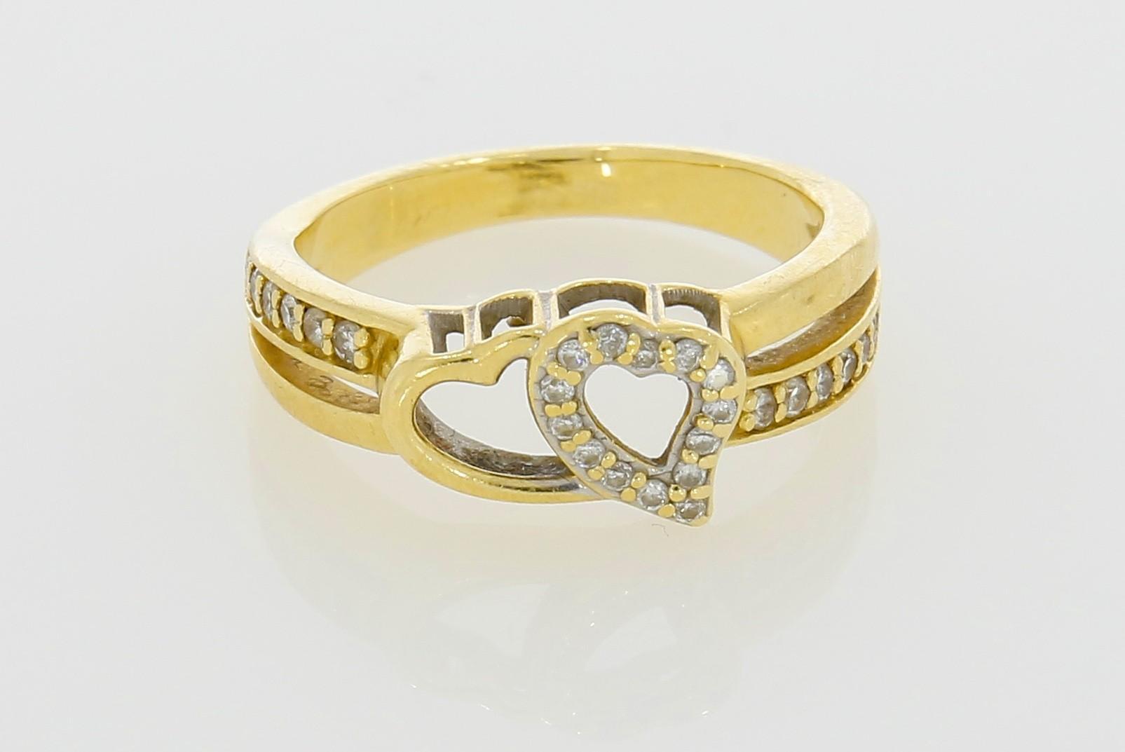 Tootefoto - Kuldsõrmus 585* GLAMIRA Briljandid