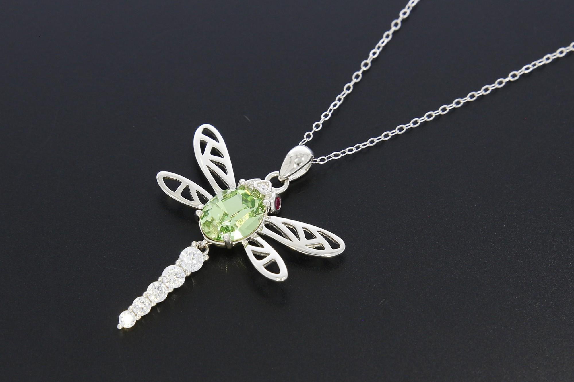 Tootefoto - Hõbekaelakett kuloniga 925*