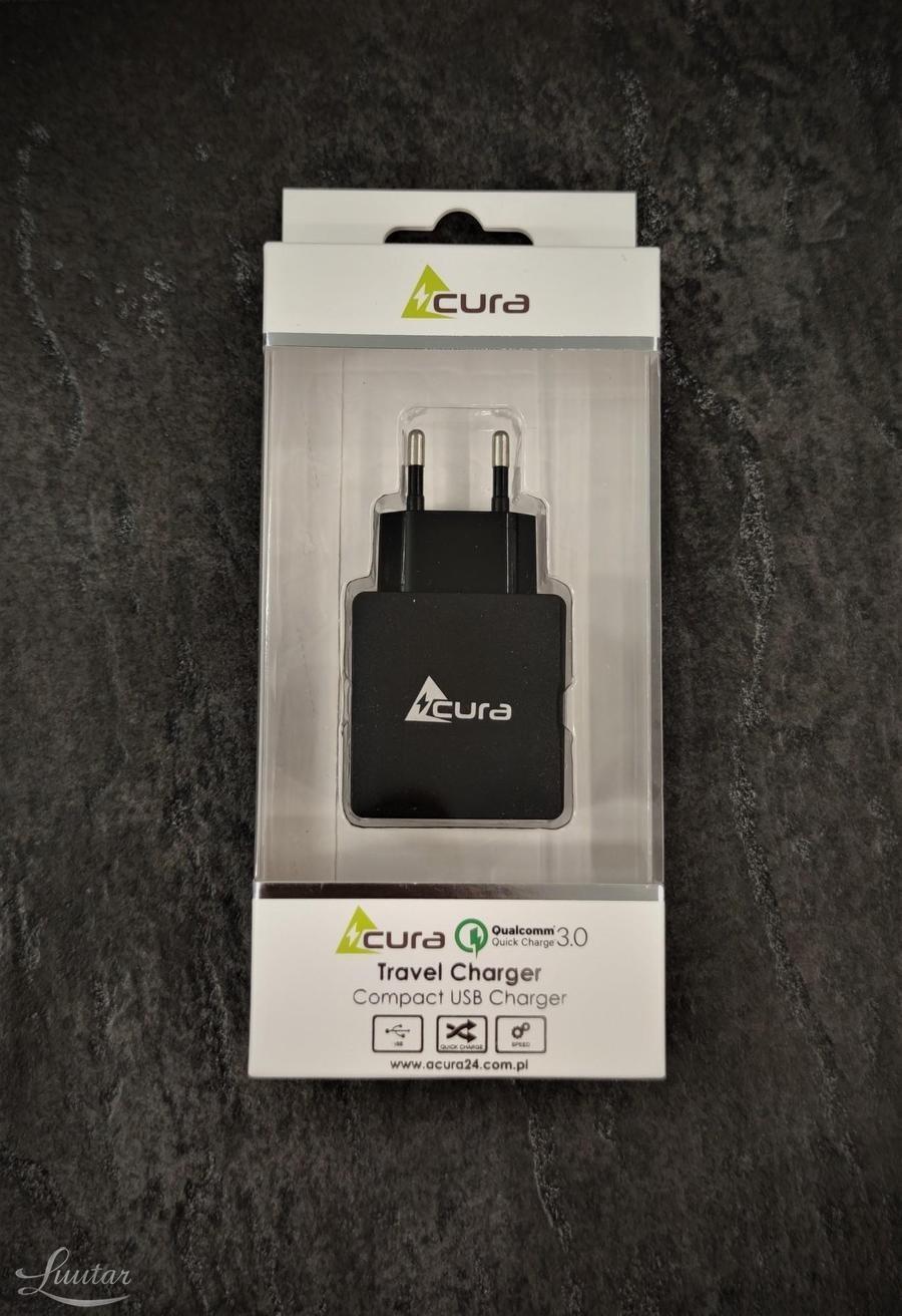 Tootefoto - Laadija USB Acura 3A QCT205 QUICK