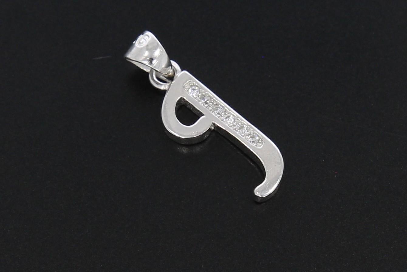 Tootefoto - Hõbe kulon 925* "I" täht