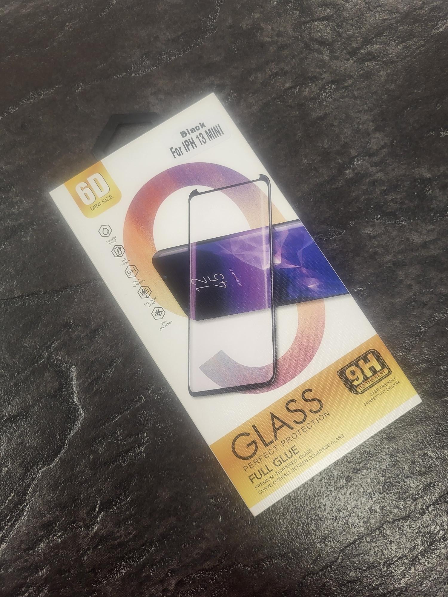 Tootefoto - Kaitseklaas iPhone 13 MINI 6D FULL GLUE