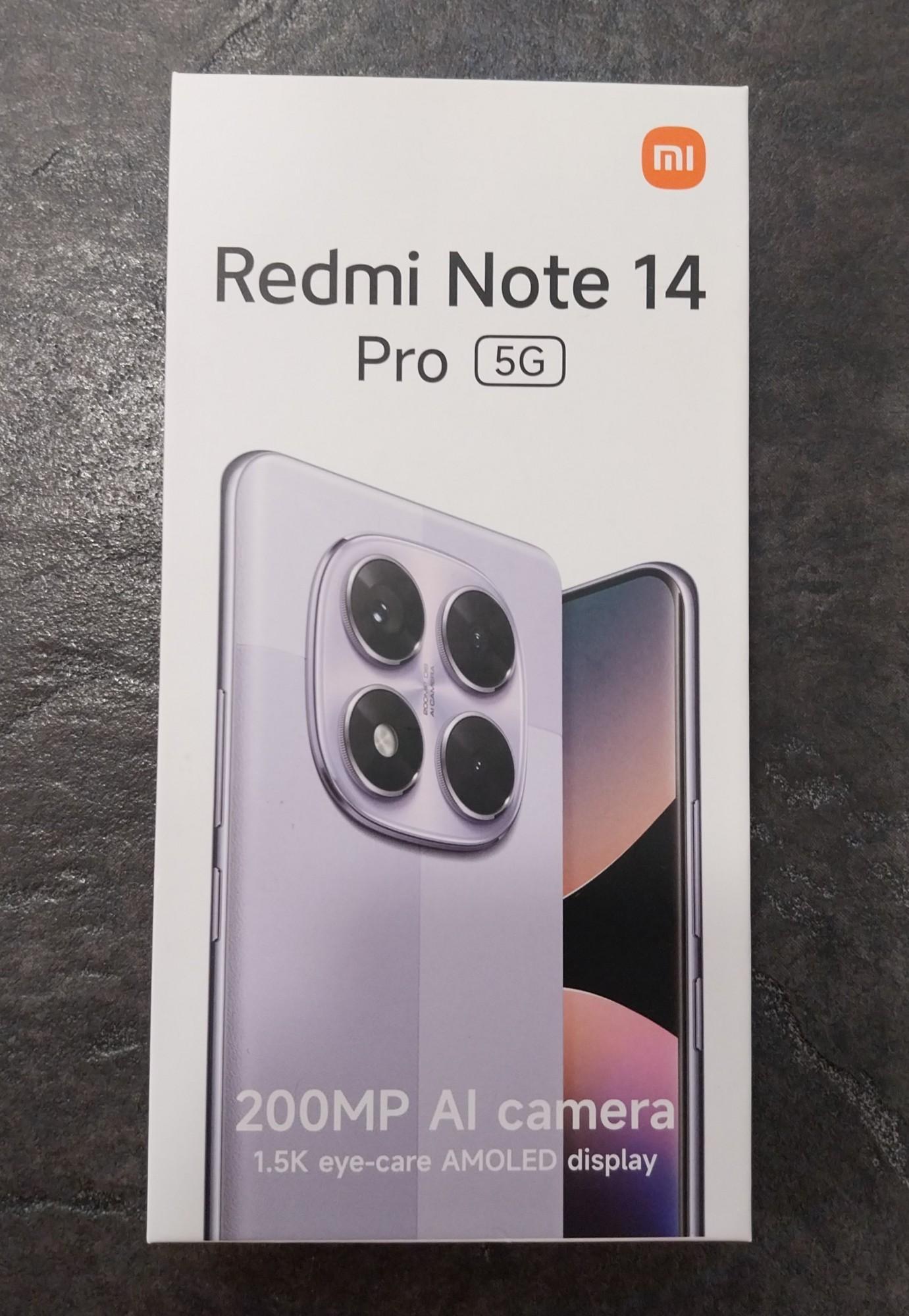 Tootefoto - Mobiiltelefon Xiaomi Redmi Note 14 Pro 5G 256GB