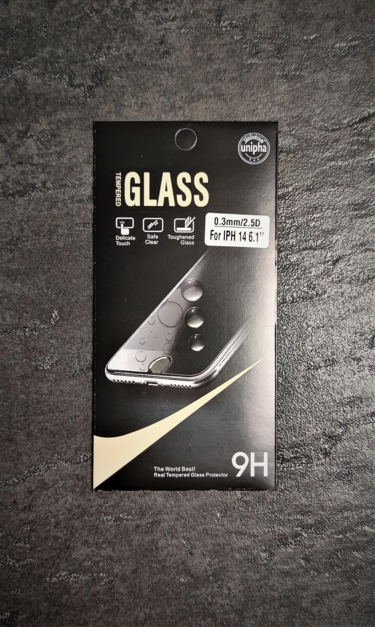 Tootefoto - Kaitseklaas iPhone 14 2,5D PP+