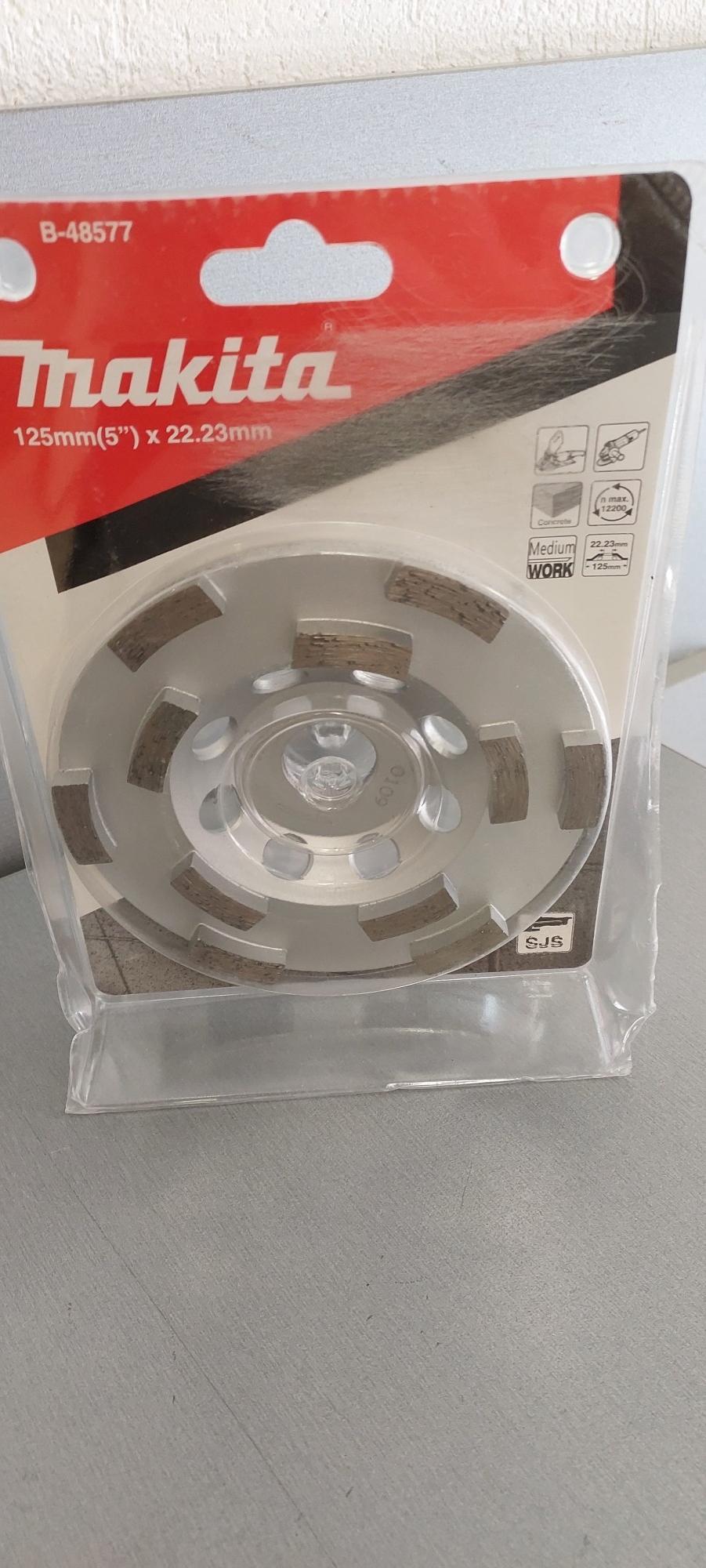 Tootefoto - Teemantlihvketas Makita 125mm x 22,23mm, 2-realine