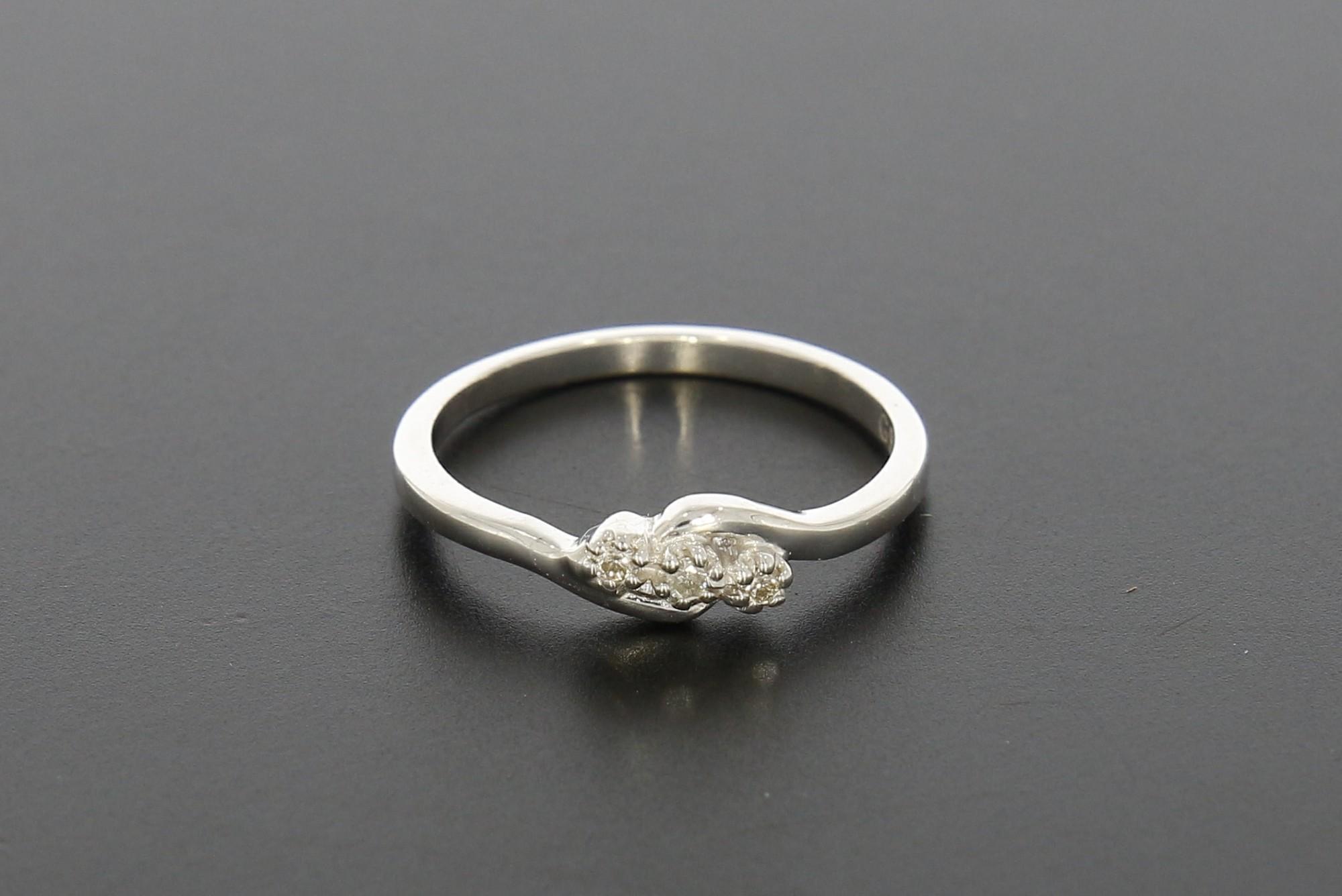 Tootefoto - Hõbesõrmus 925* Teemant! GS Jewelry!