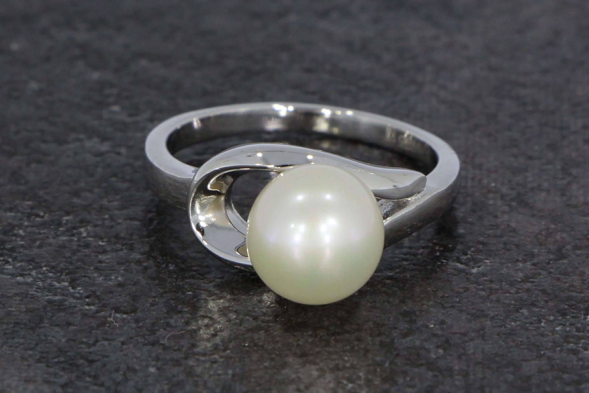 Tootefoto - Hõbesõrmus 925* Pärl Gaura