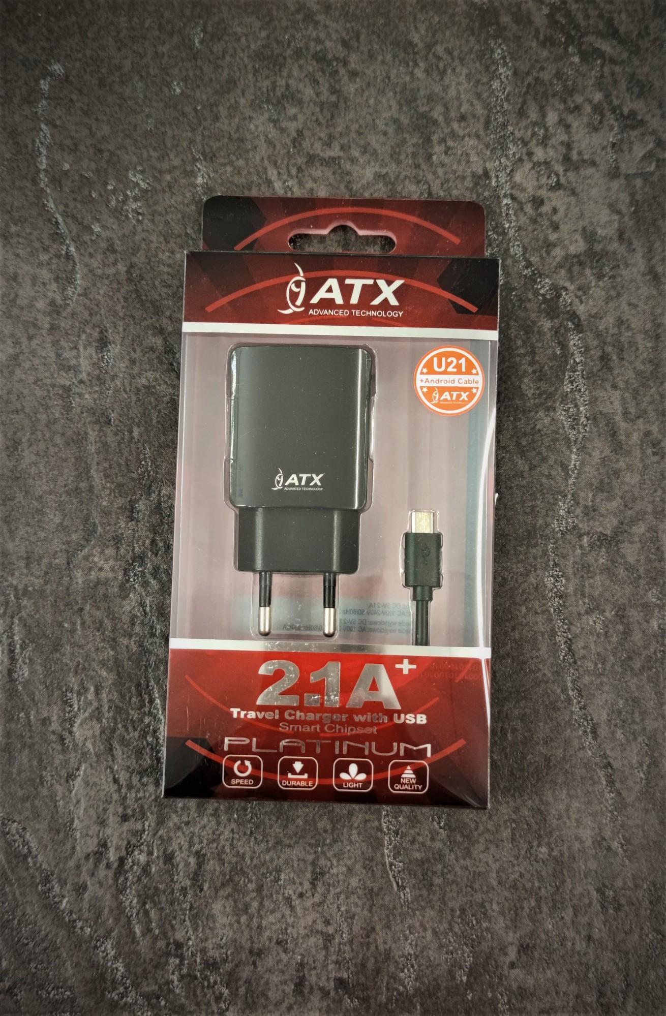 Tootefoto - Laadija ATX U21 2xUSB 2