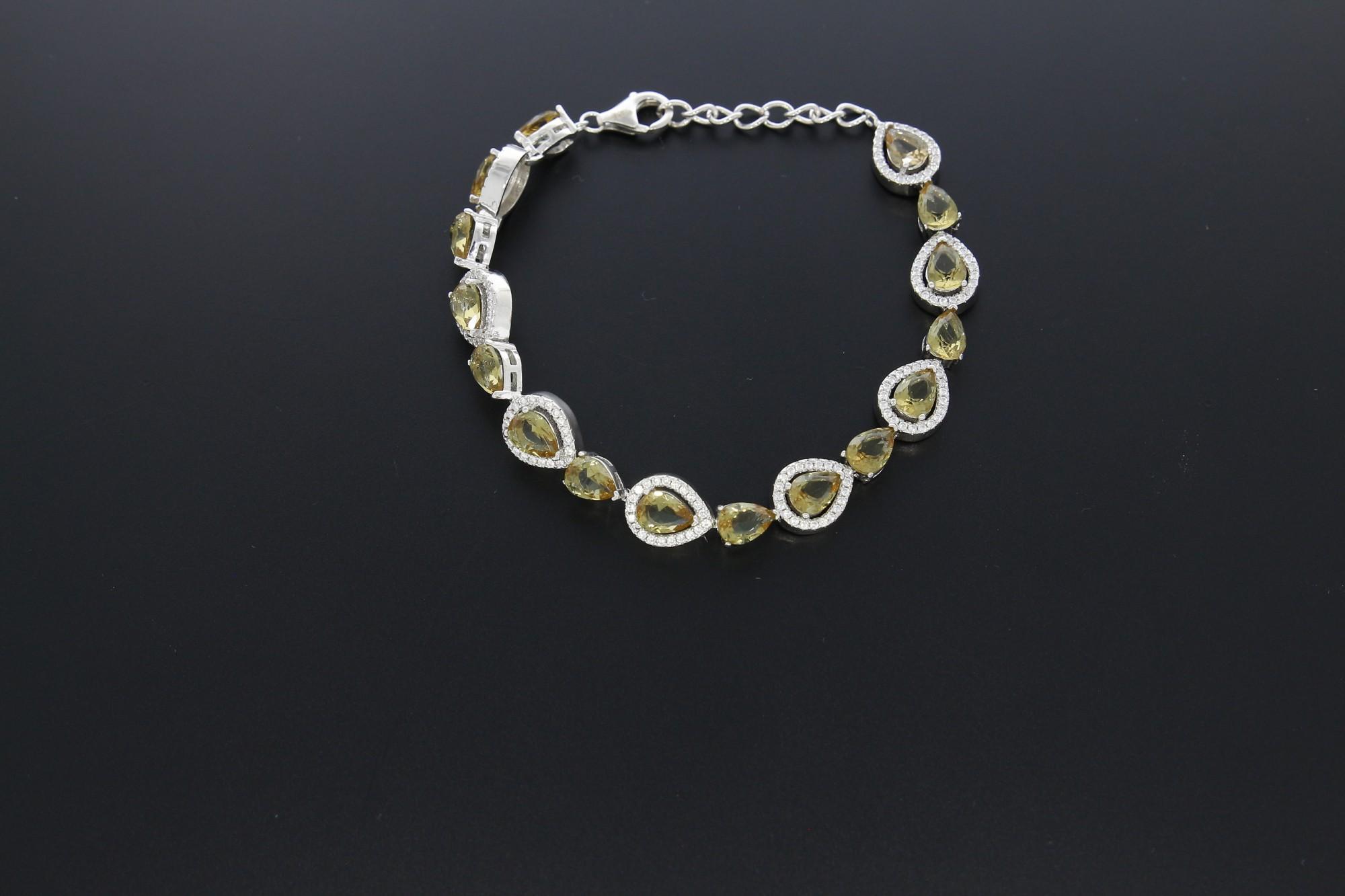 Tootefoto - Hõbekäekett 925* Sultaniidid