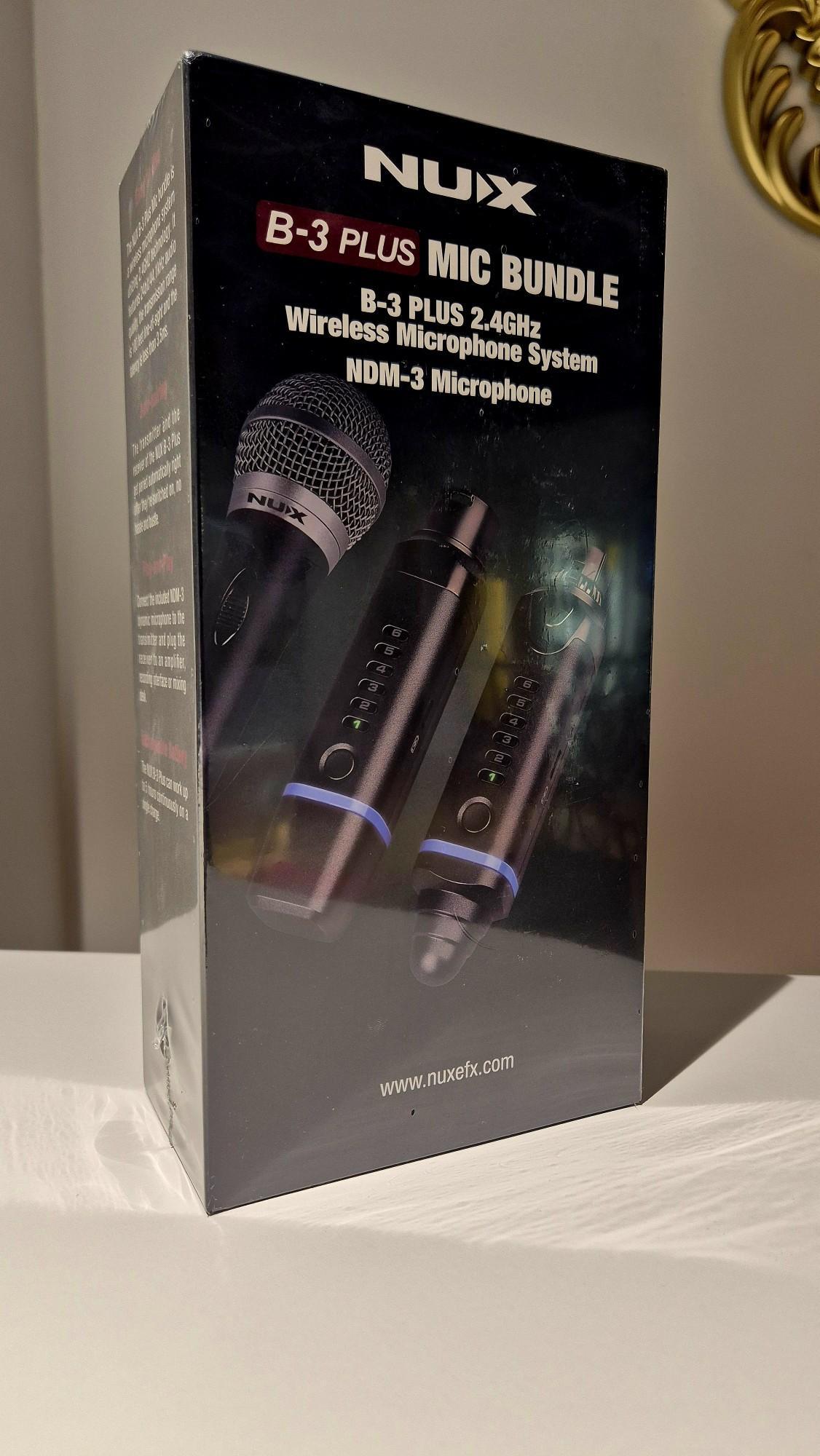 Tootefoto - Juhtmeta mikrofoni süsteem Nux B-3 Plus