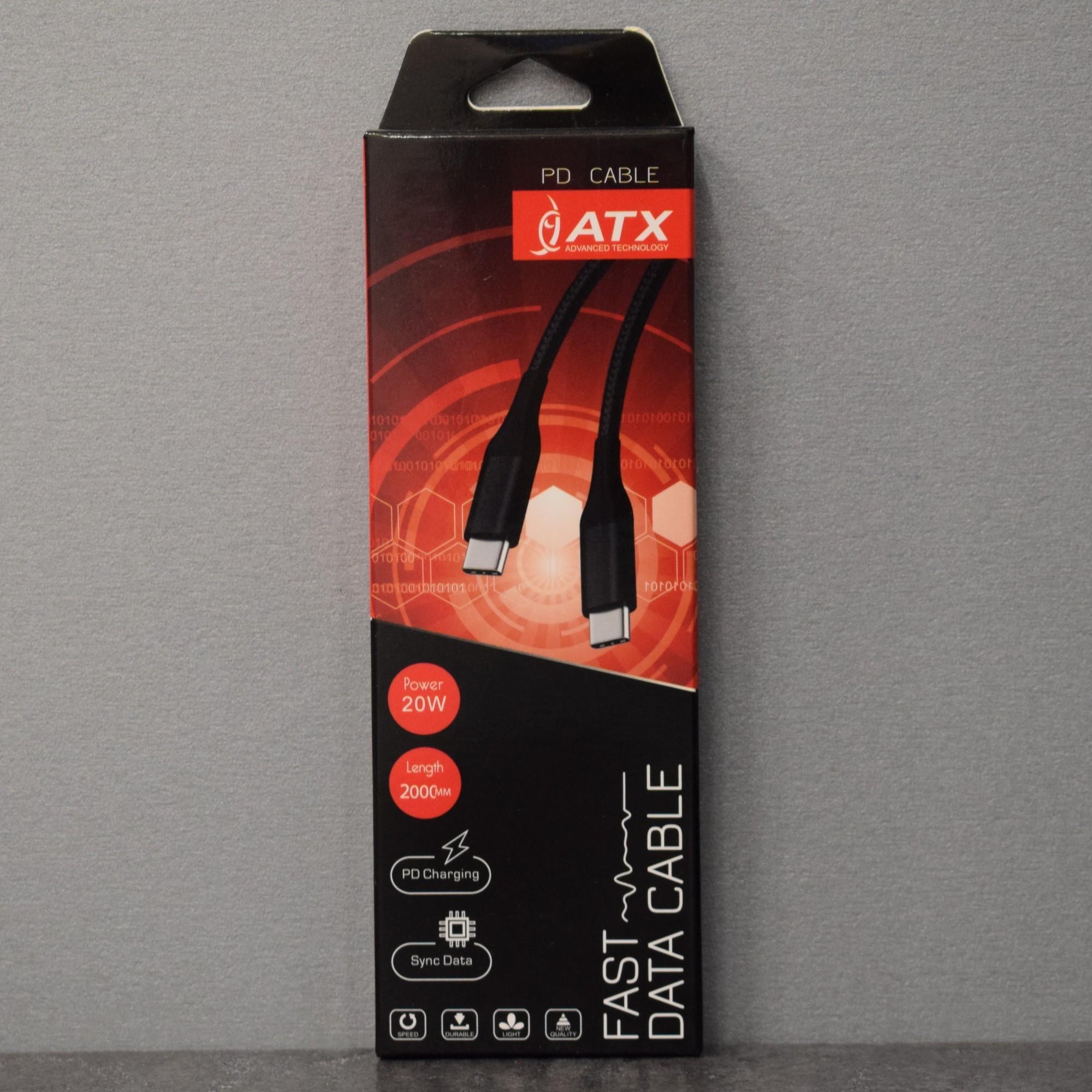 Tootefoto - Juhe ATX USB Type-C → USB Type-C 20W 3M