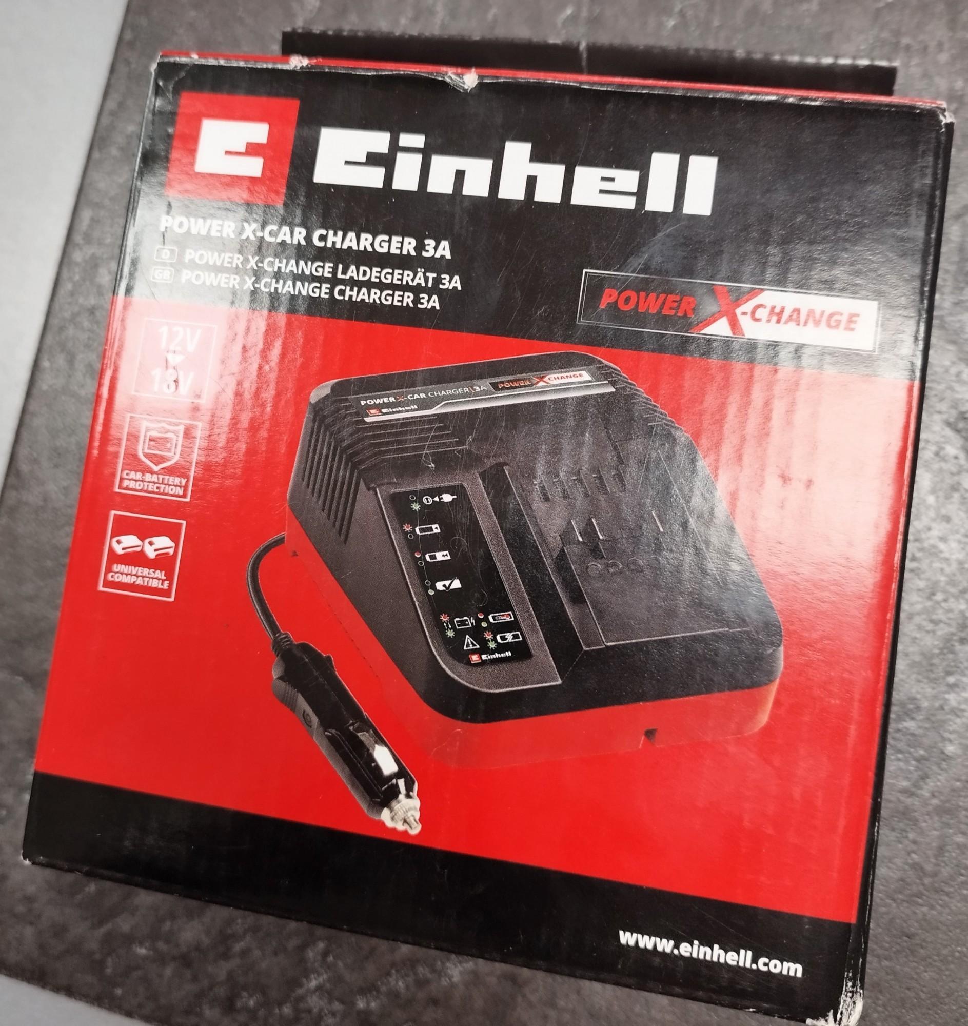 Tootefoto - Autolaadija Einhell Power X-Car Charger 3A