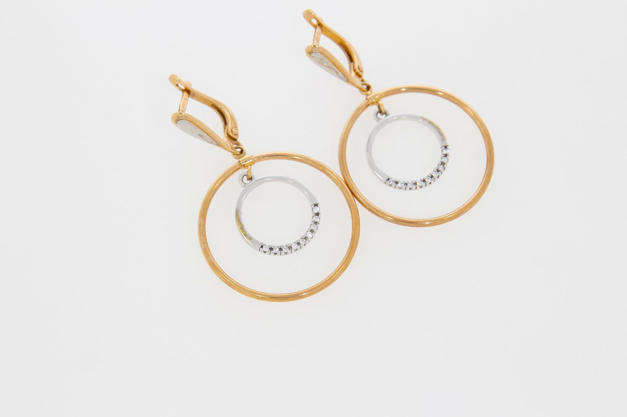 Tootefoto - Kuldkõrvarõngad 375* KARATOV