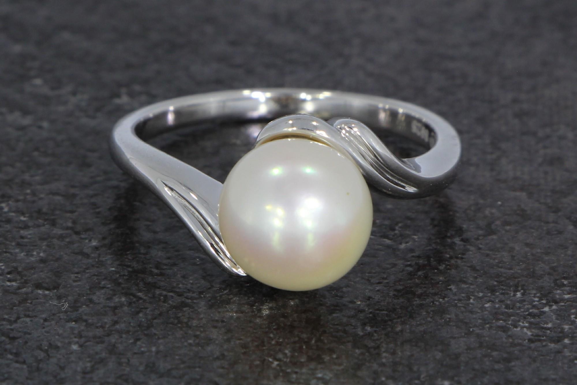 Tootefoto - Hõbesõrmus 925* Pärl Gaura