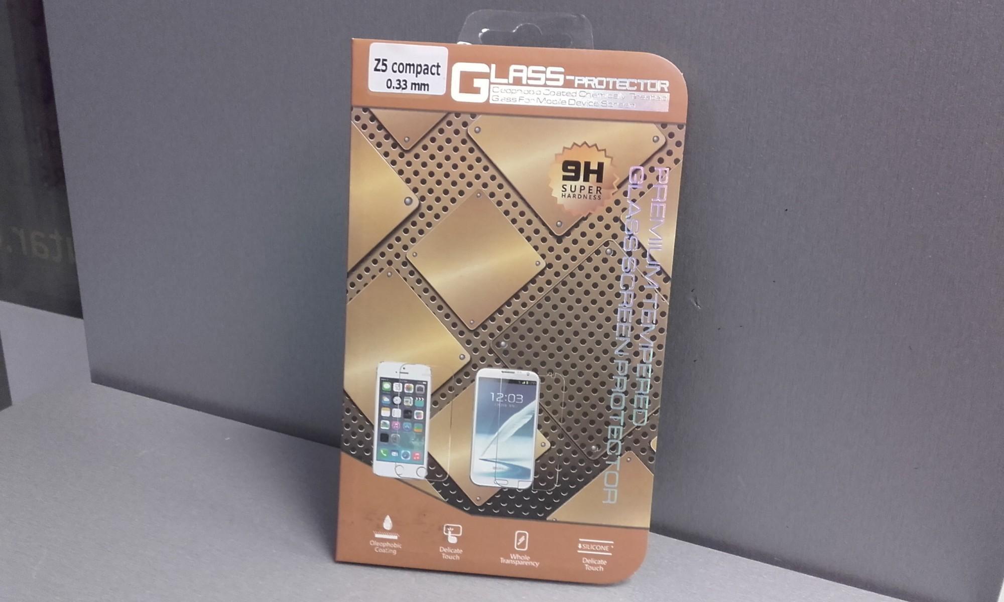 Tootefoto - Kaitseklaas Premium Z5 Compact !