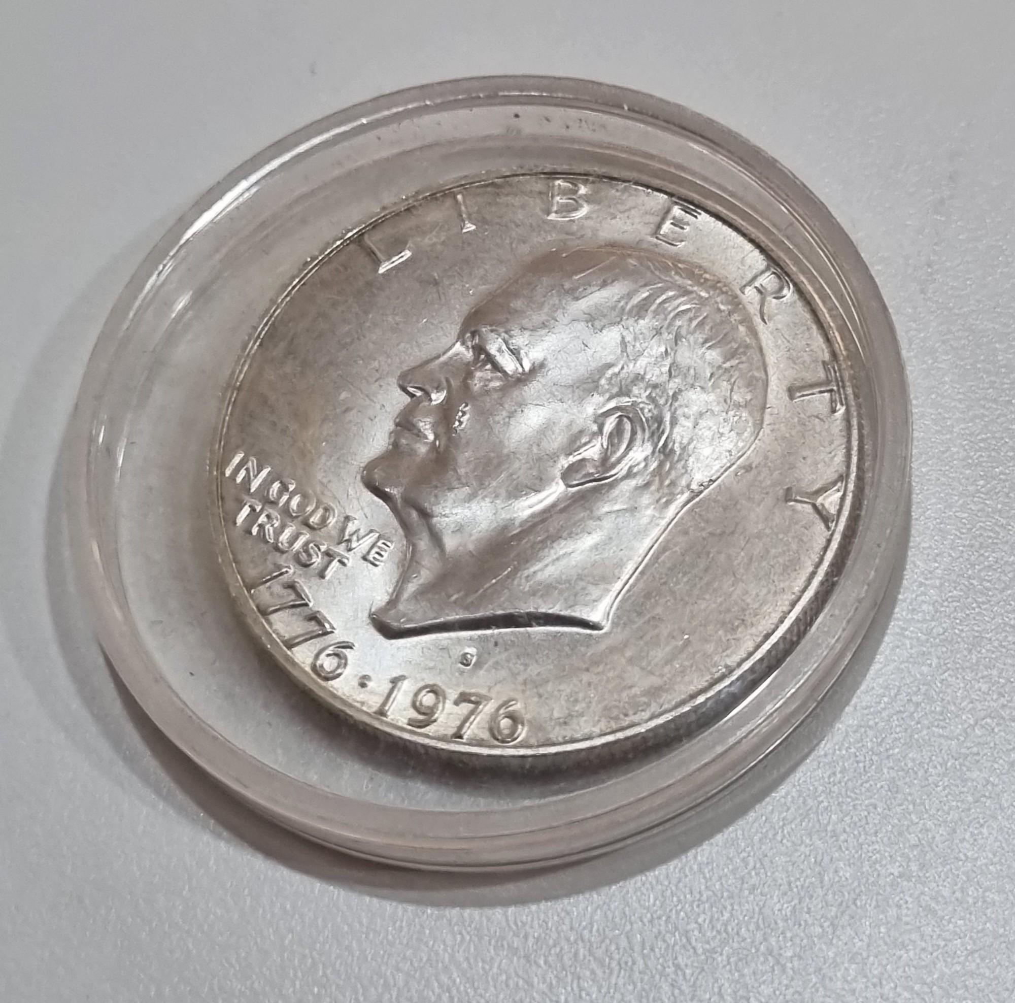 Tootefoto - Münt USA 1 dollar 1776-1976