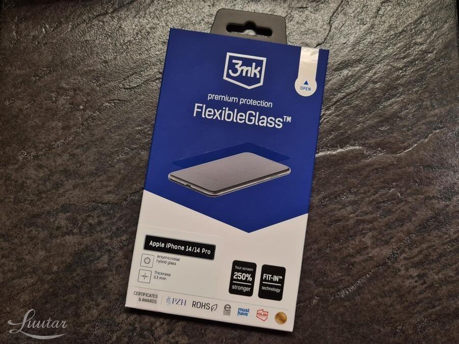 Tootefoto - Kaitseklaas 3MK FLEXIBLE iPhone 14/14 PRO