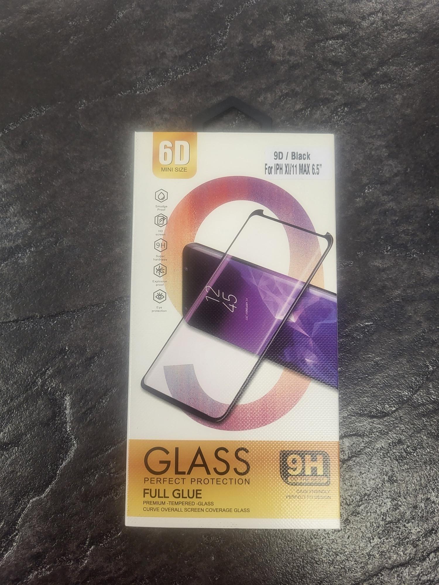 Tootefoto - Kaitseklaas iPhone 11 MAX 6,5" 9D