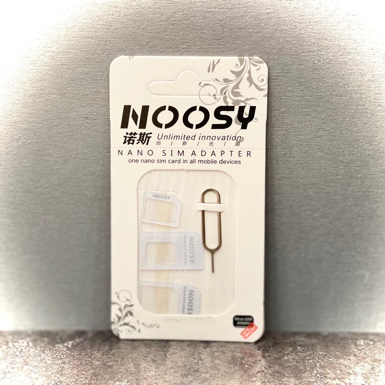 Tootefoto - Adapter SIM-kaart Nano→Micro→Mini valge