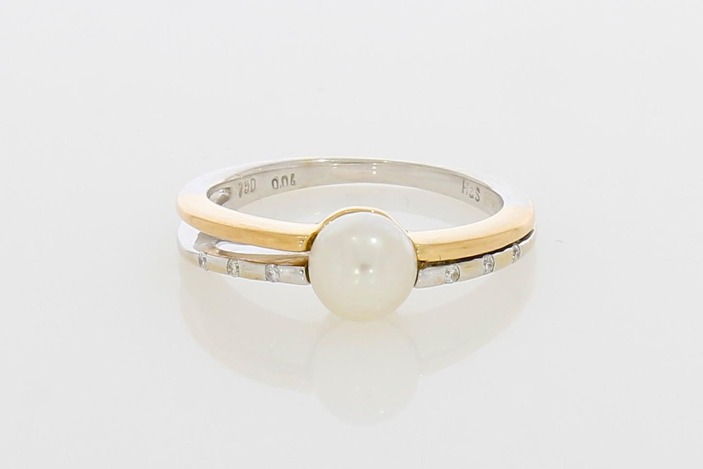 Tootefoto - Kuldsõrmus 750* Briljandid