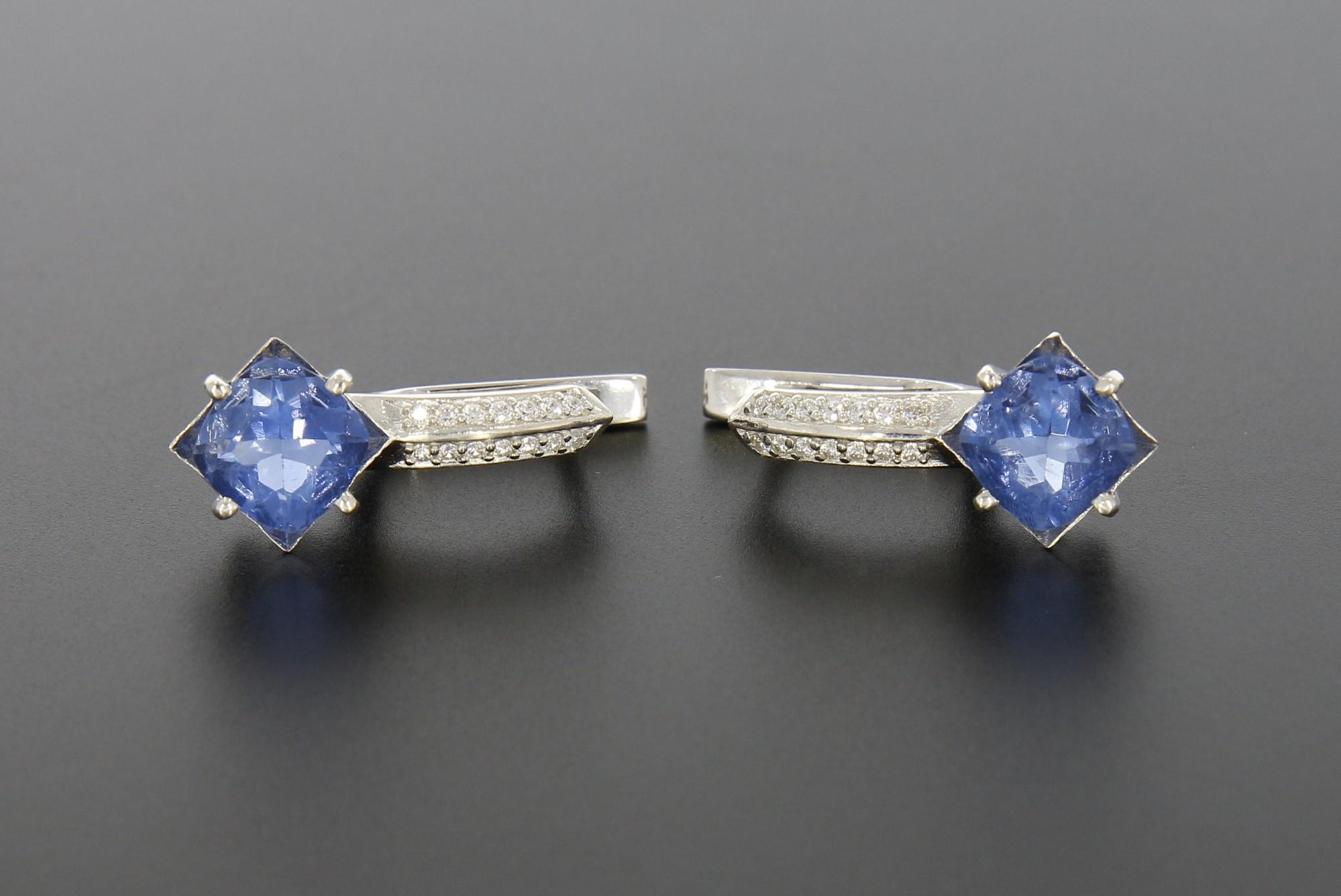 Tootefoto - Hõbekõrvarõngad 925* Fluoriit! Deva Jewelry