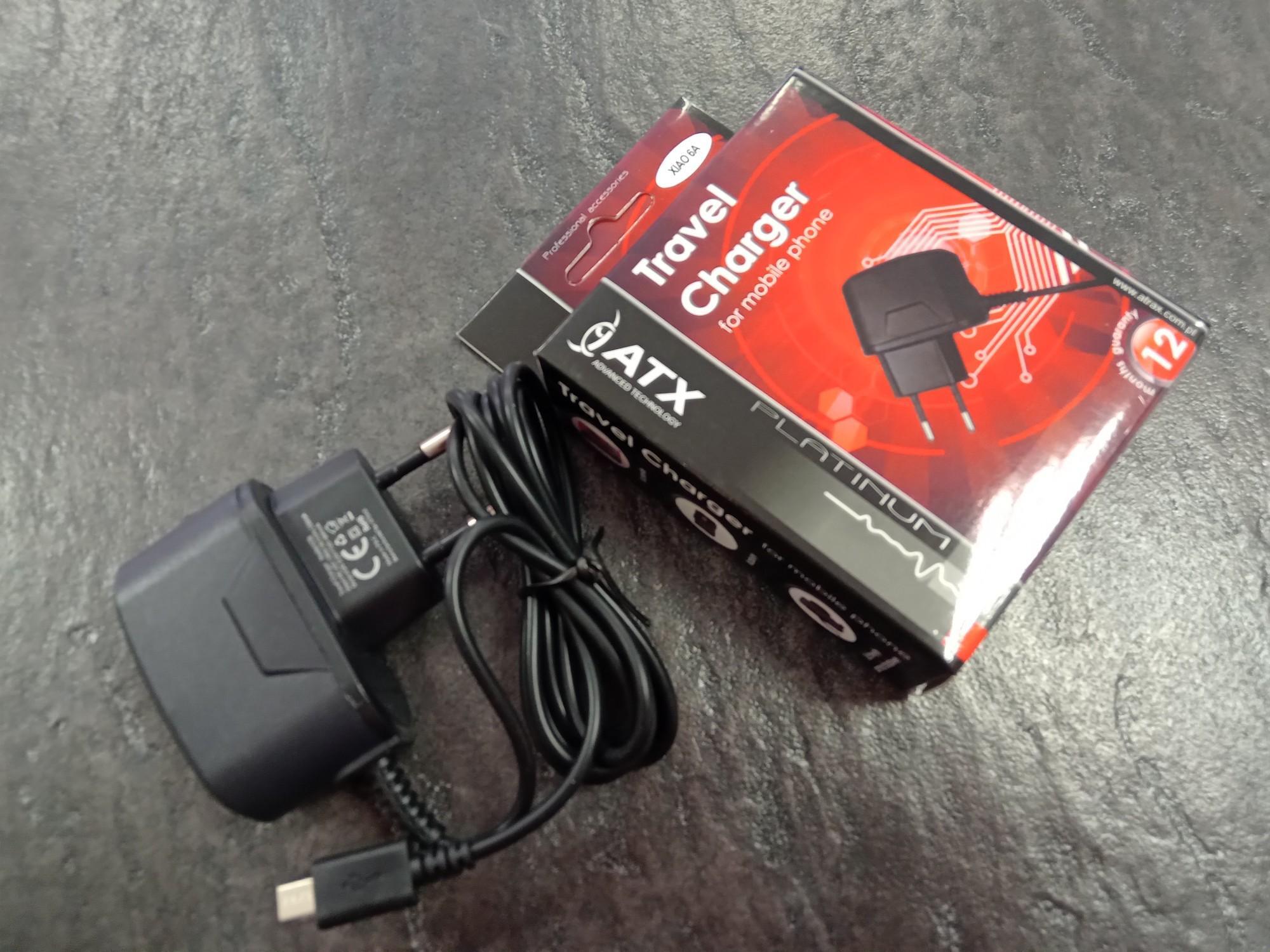 Tootefoto - Laadija ATX microUSB 1A 2in1