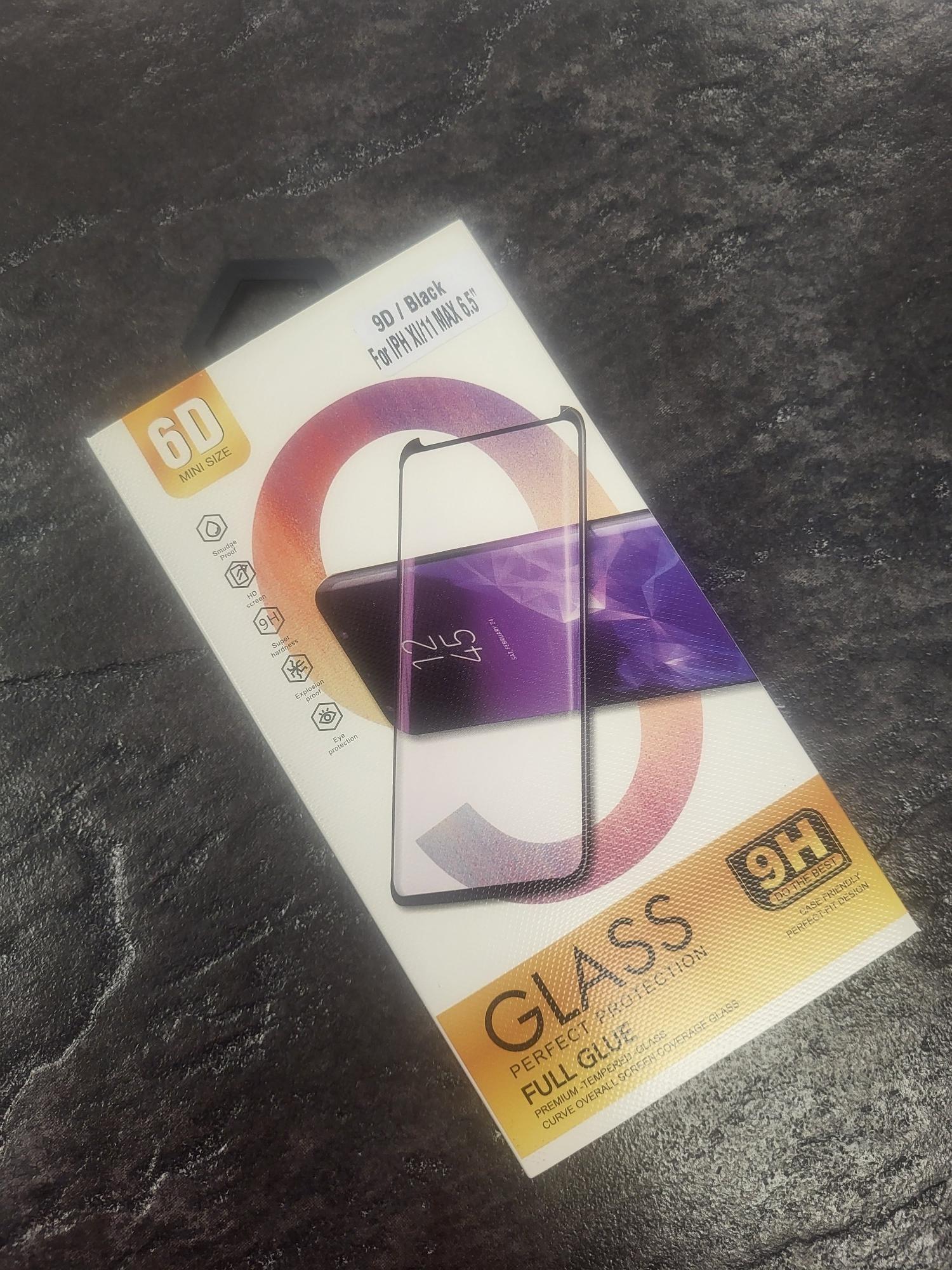 Tootefoto - Kaitseklaas iPhone 11 MAX 6D FULL GLUE