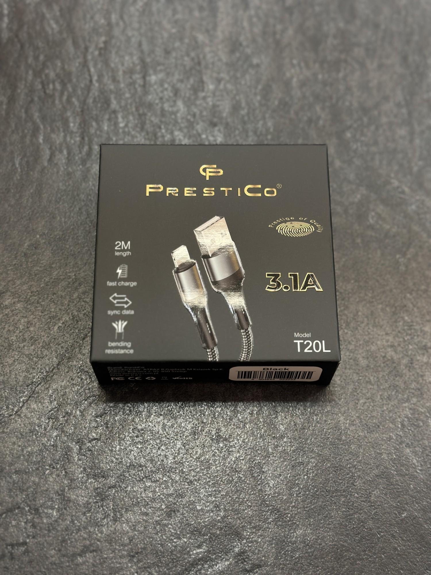 Tootefoto - Juhe PRESTICO T20L USB - Lightning 2M