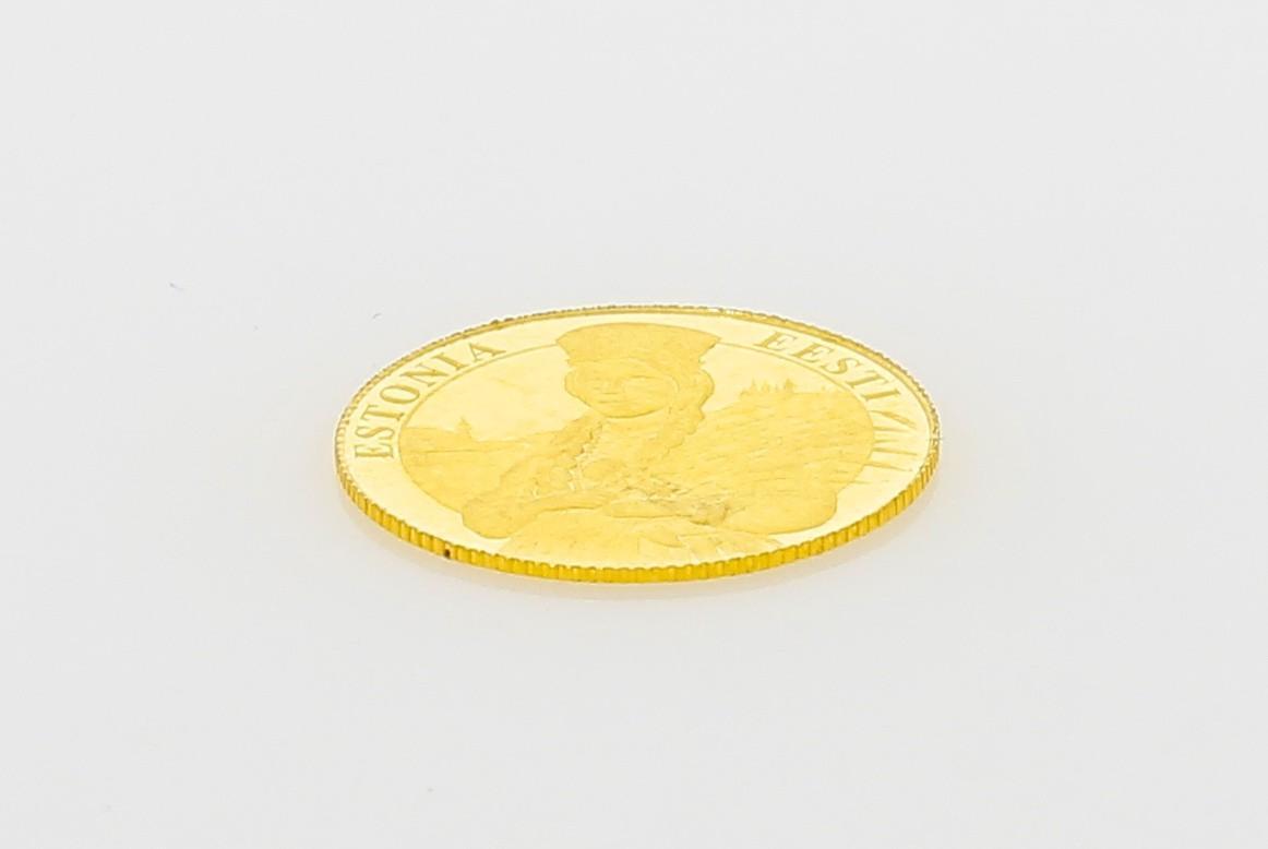 Tootefoto - Kuldmünt 999* 50 cents Elizabeth ll Eesti