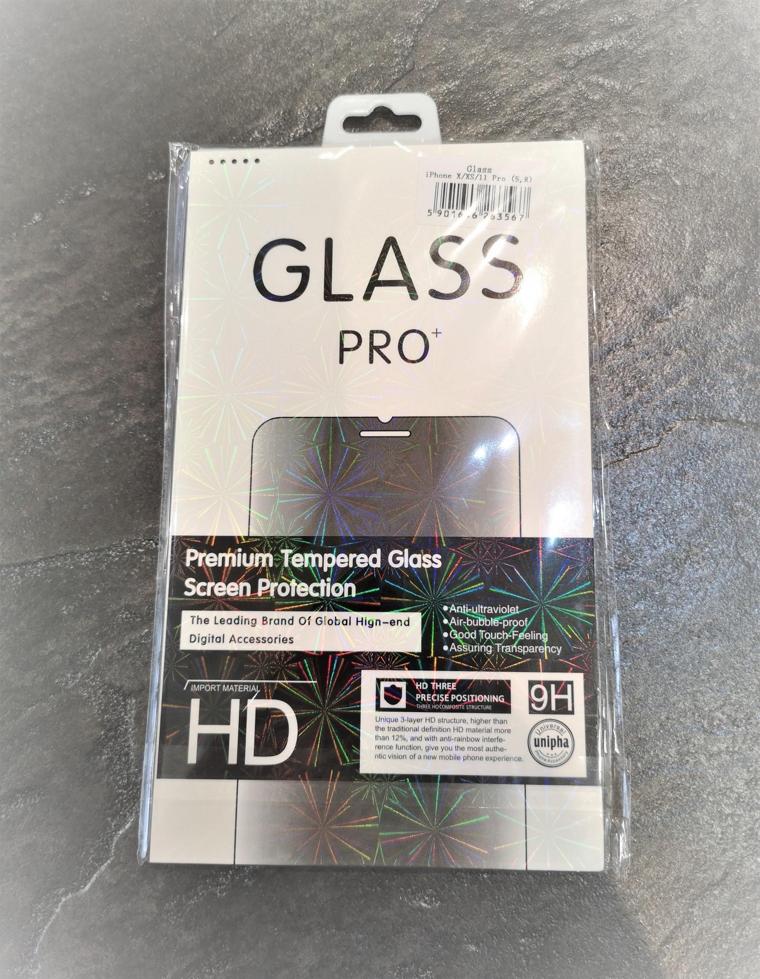 Tootefoto - Kaitseklaas sobilik iPhone X/XS/11 Pro (5,8)