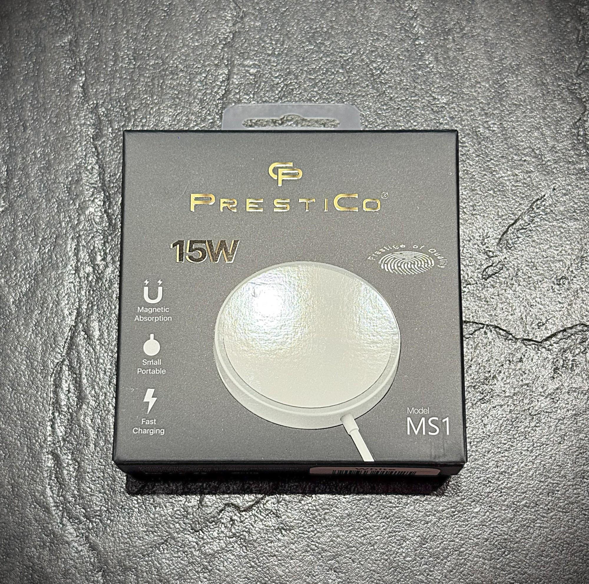 Tootefoto - Juhtmevaba laadija PrestiCo MS1 Magsafe 15W